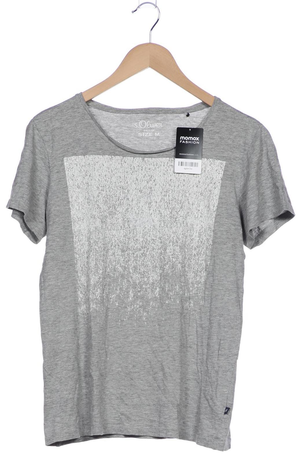 

s.Oliver Herren T-Shirt, grau, Gr. 48