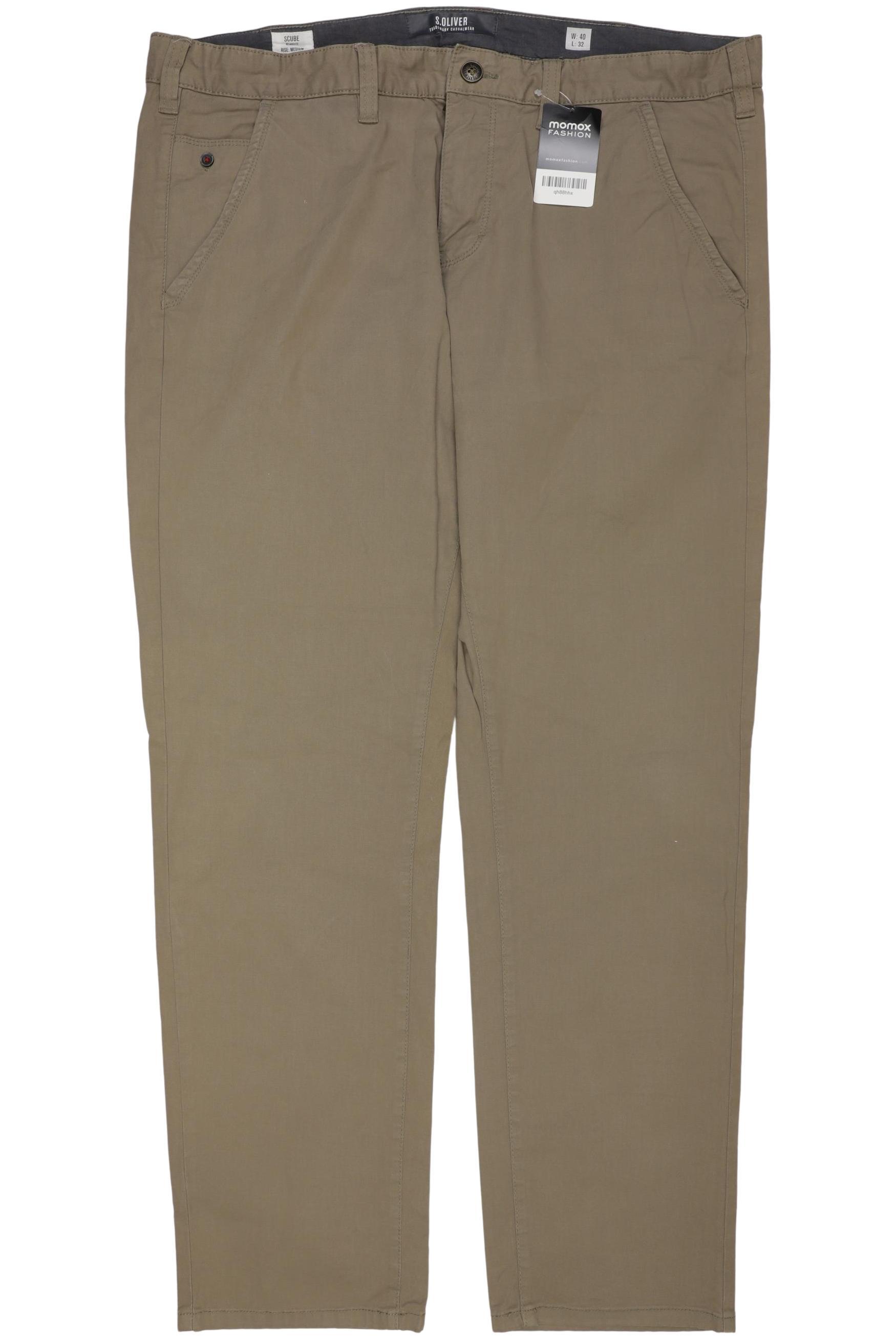 

s.Oliver Herren Stoffhose, beige, Gr. 40