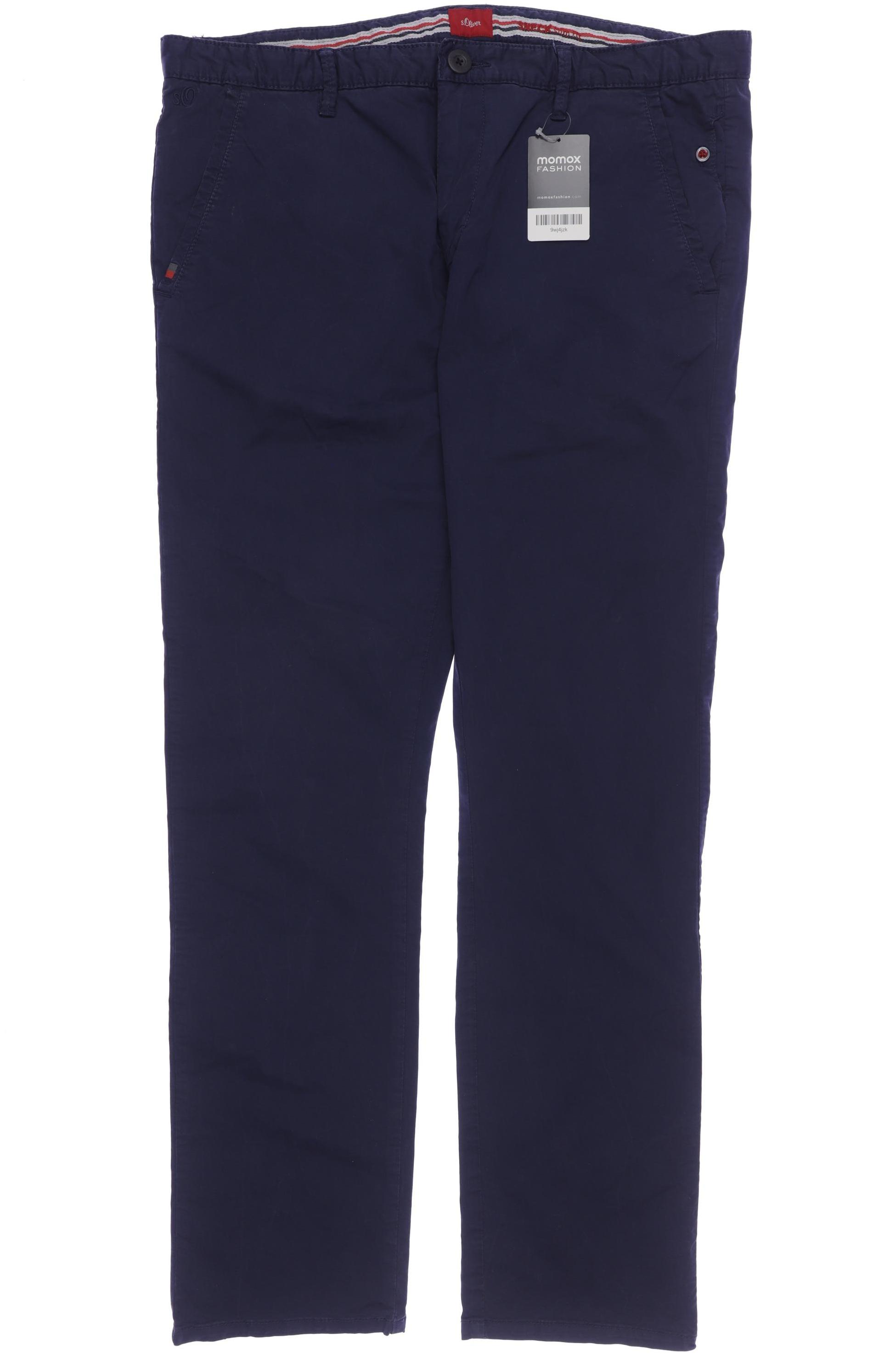

s.Oliver Herren Stoffhose, blau, Gr. 36