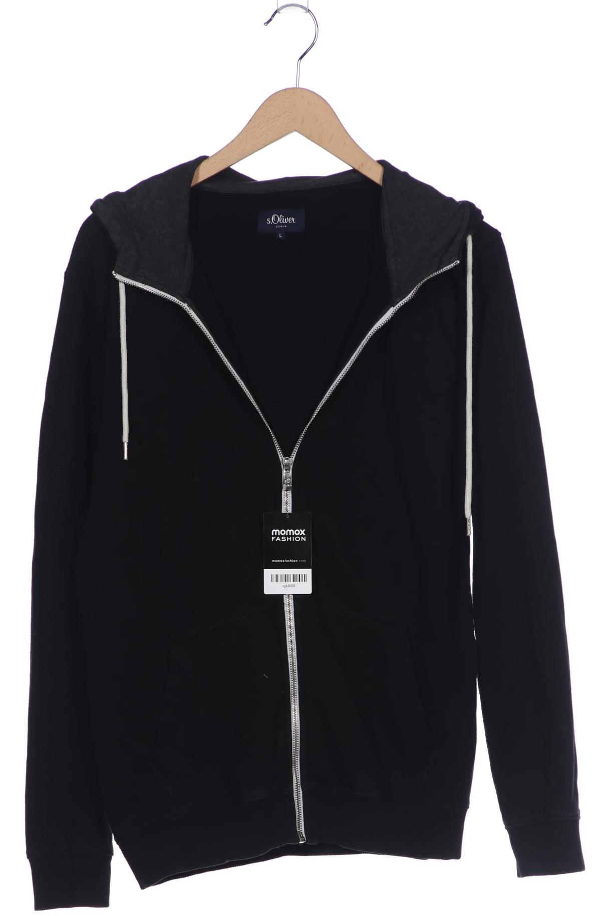 

s.Oliver Herren Kapuzenpullover, schwarz, Gr. 52