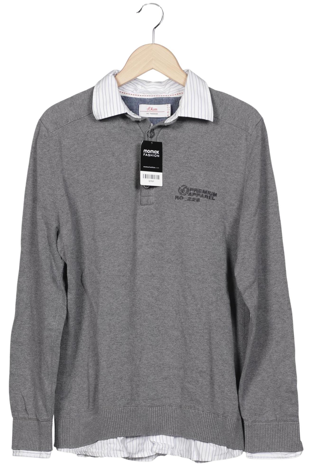 

s.Oliver Herren Pullover, grau, Gr. 52