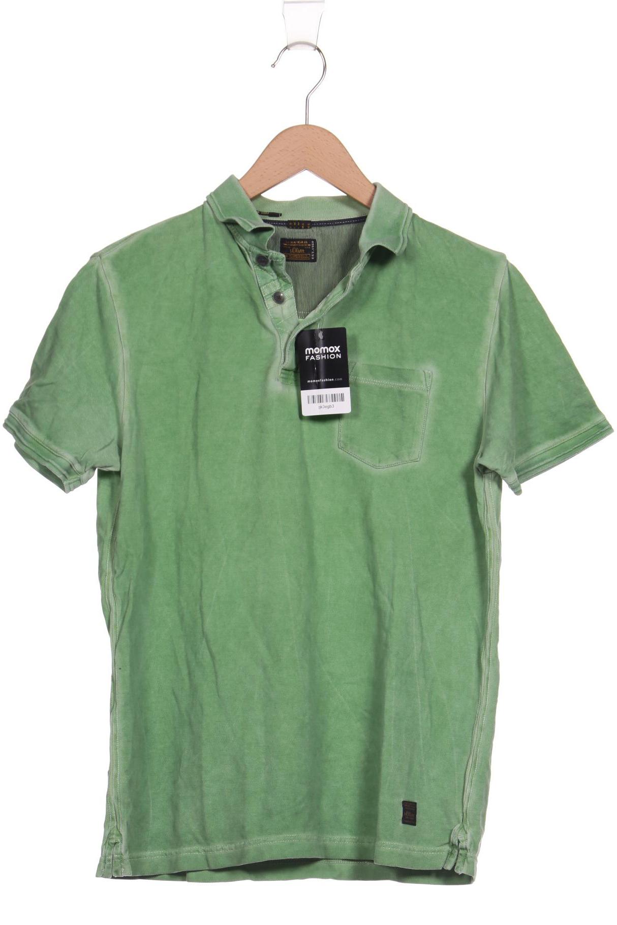 

s.Oliver Herren Poloshirt, grün, Gr. 46