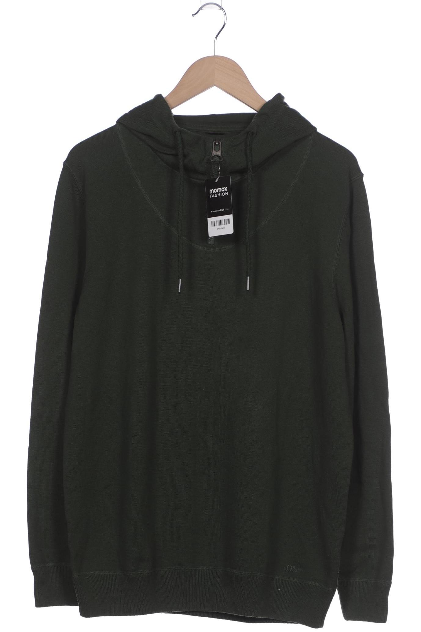 

s.Oliver Herren Kapuzenpullover, grün, Gr. 54