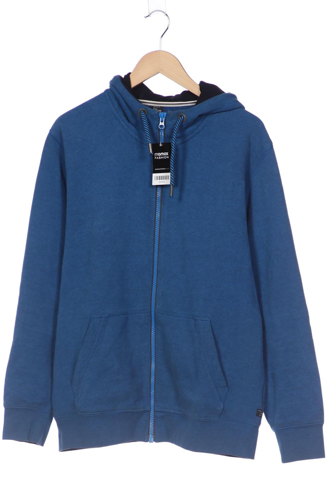 

s.Oliver Herren Kapuzenpullover, blau