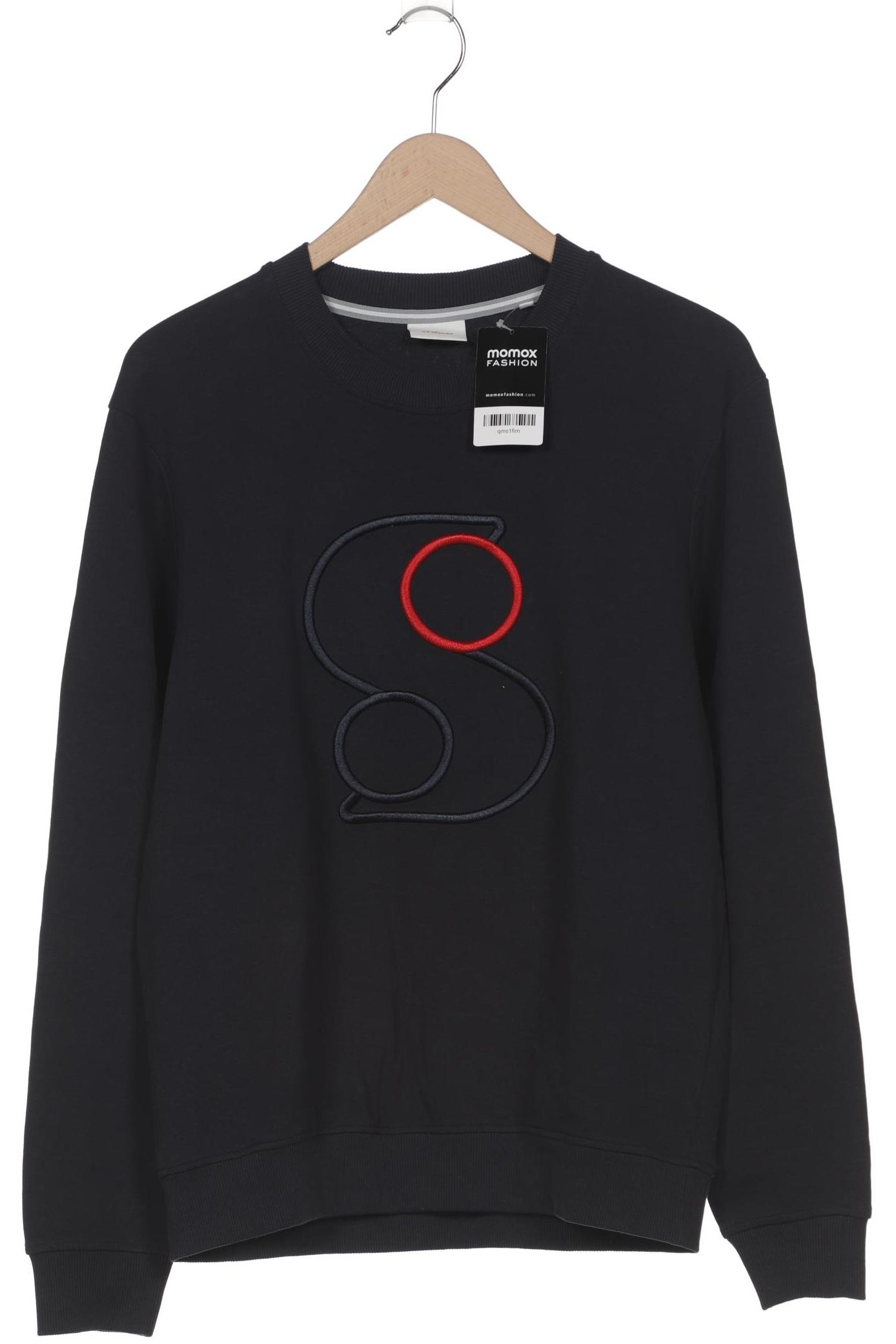 

s.Oliver Herren Sweatshirt, marineblau, Gr. 48