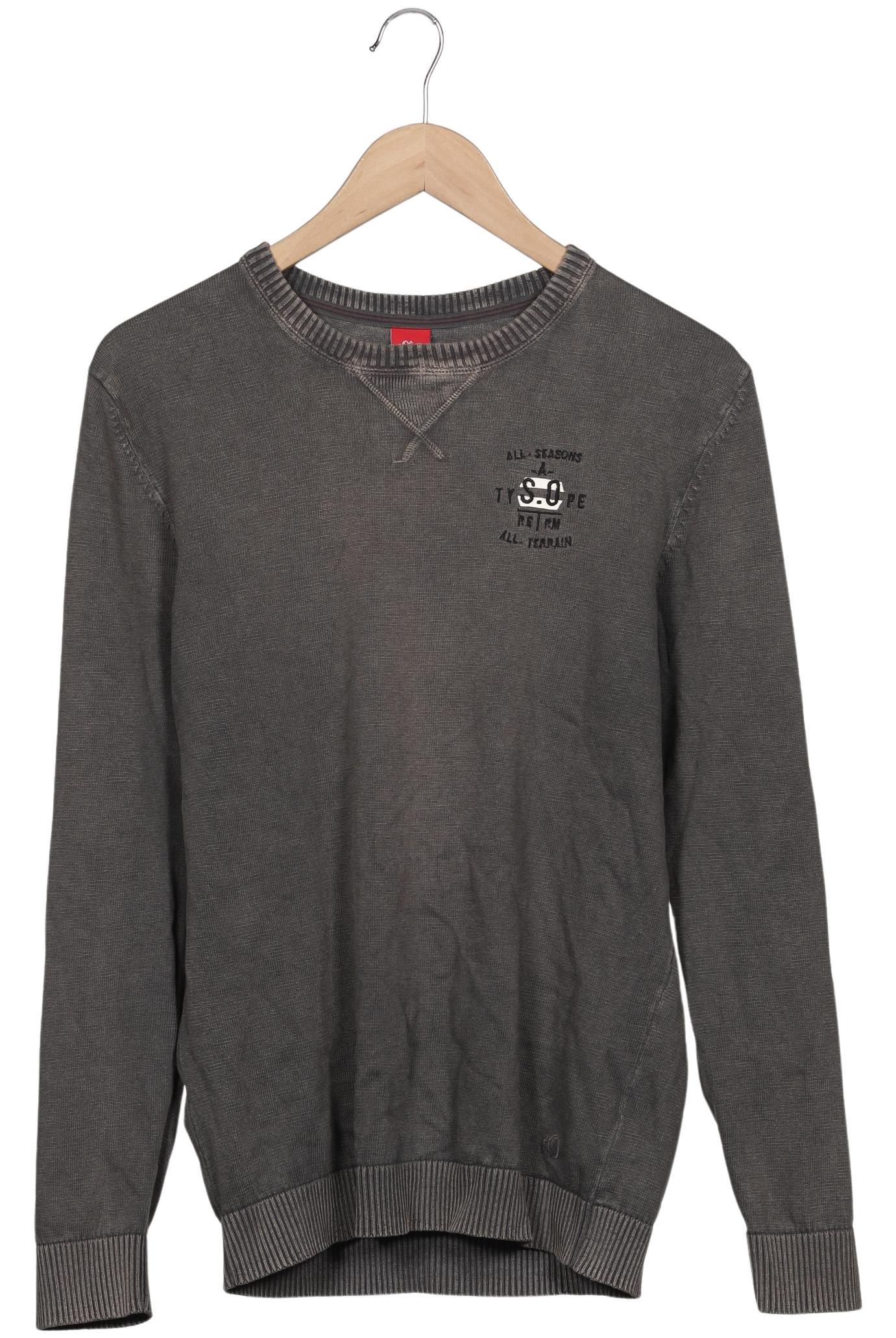 

s.Oliver Herren Pullover, grau, Gr. 48