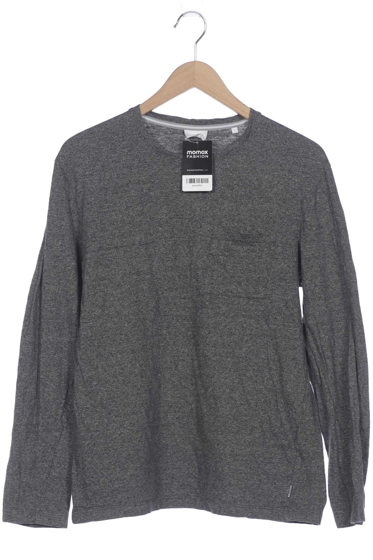

s.Oliver Herren Langarmshirt, grau, Gr. 52