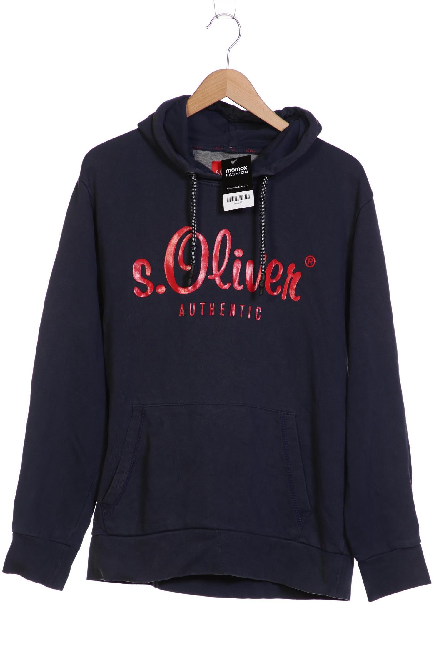 

s.Oliver Herren Kapuzenpullover, marineblau