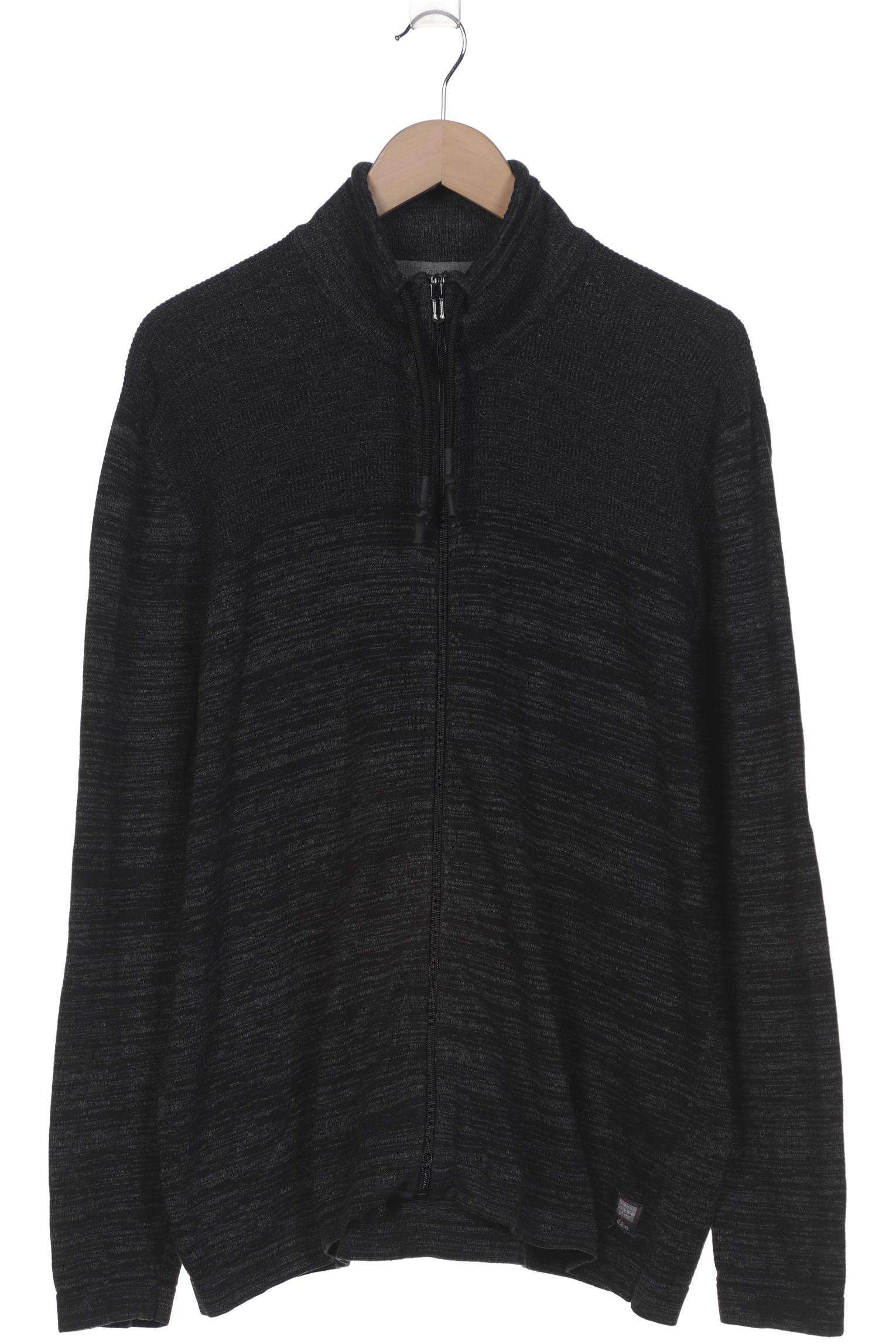 

s.Oliver Herren Strickjacke, grau, Gr. 56