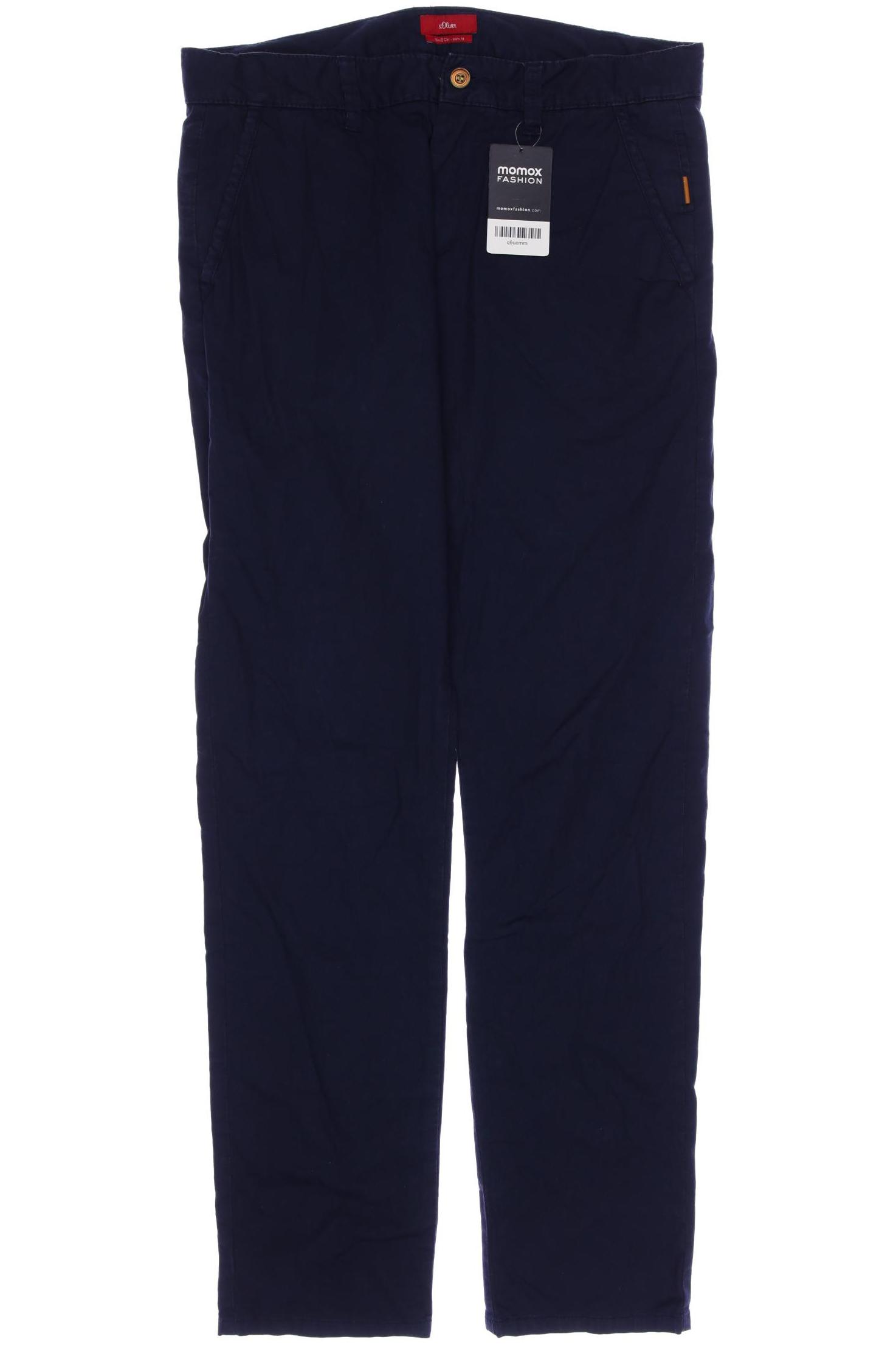 

s.Oliver Herren Stoffhose, marineblau, Gr. 31