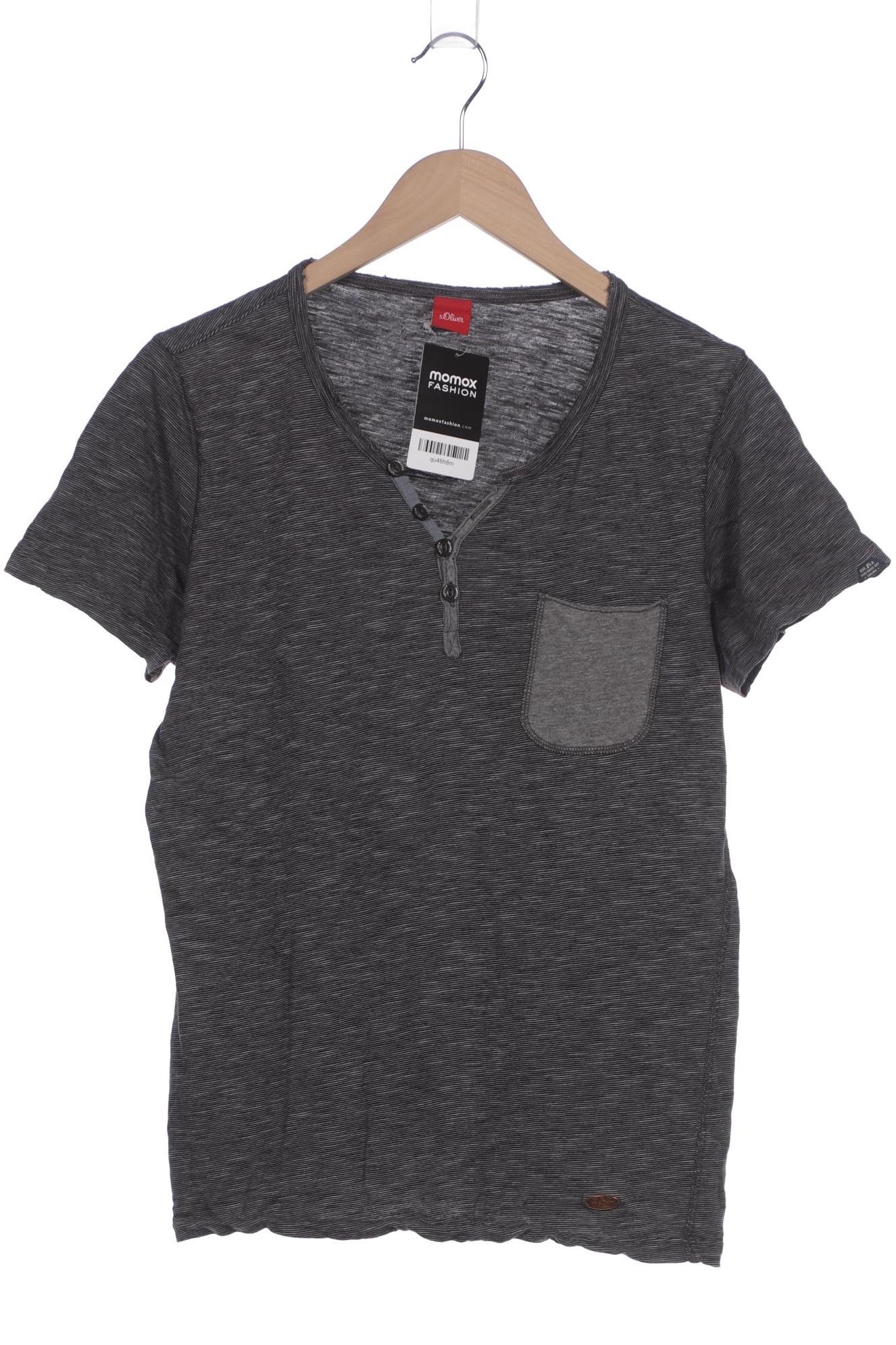 

s.Oliver Herren T-Shirt, grau, Gr. 48