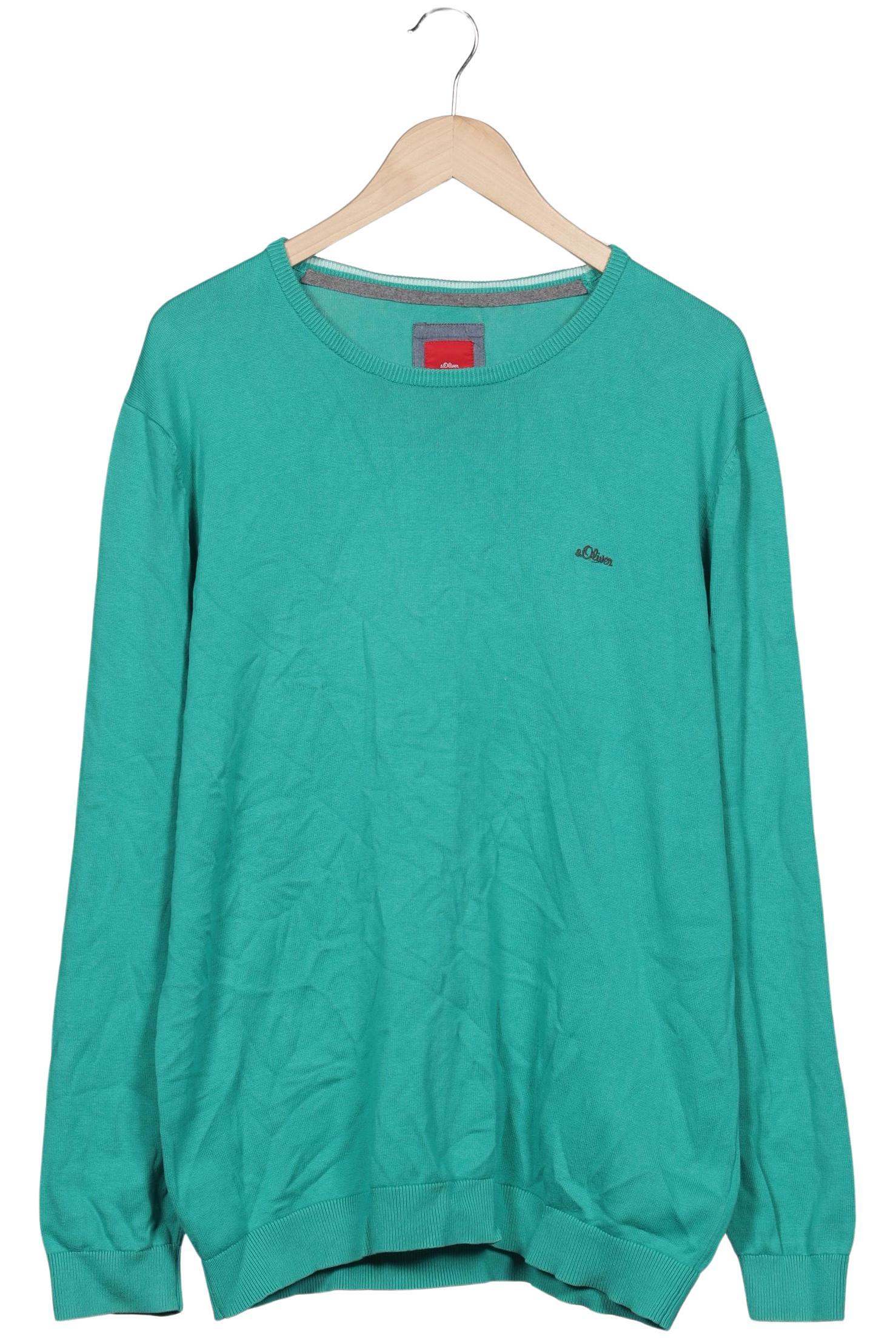 

s.Oliver Herren Pullover, türkis, Gr. 54
