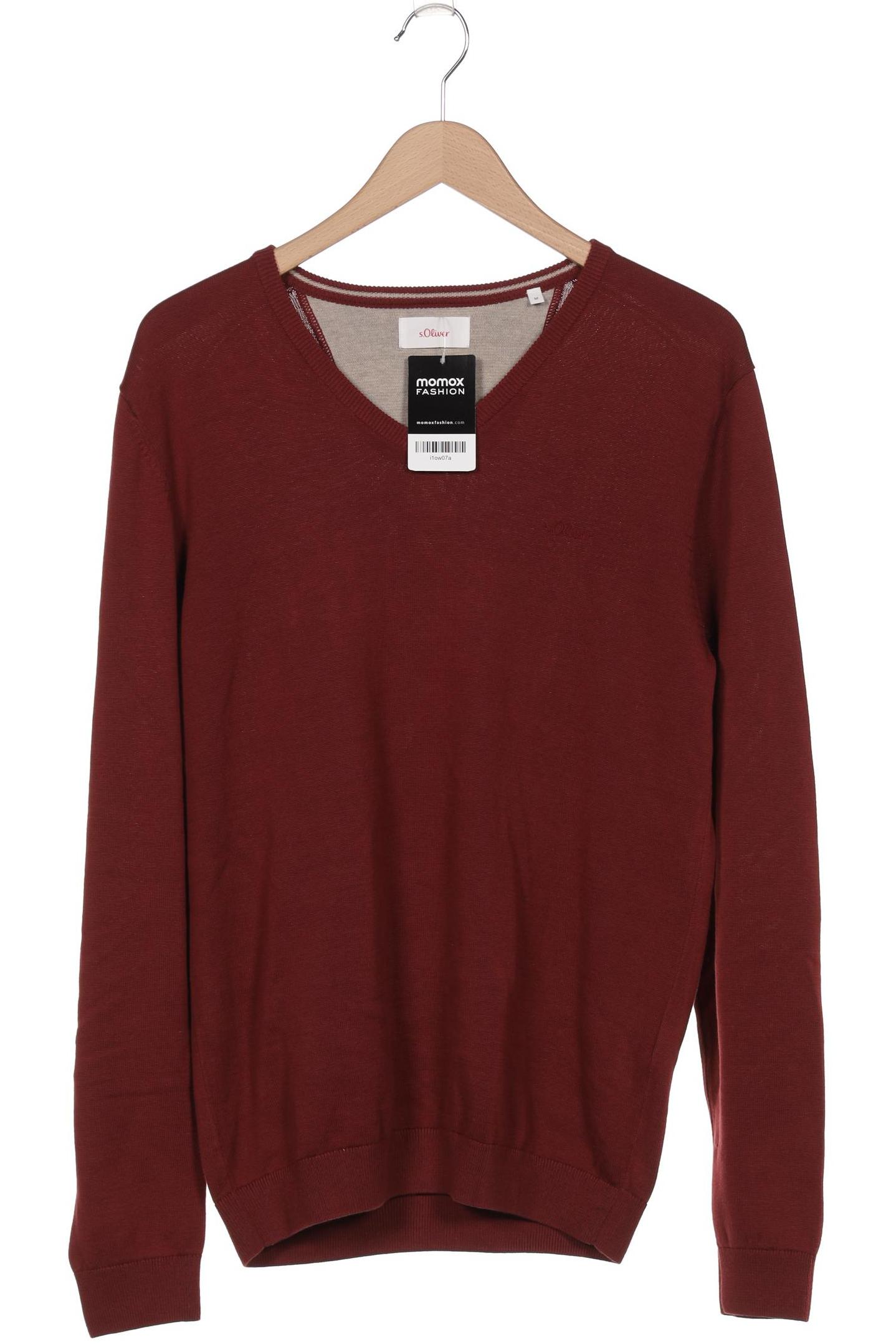 

s.Oliver Herren Pullover, bordeaux, Gr. 48