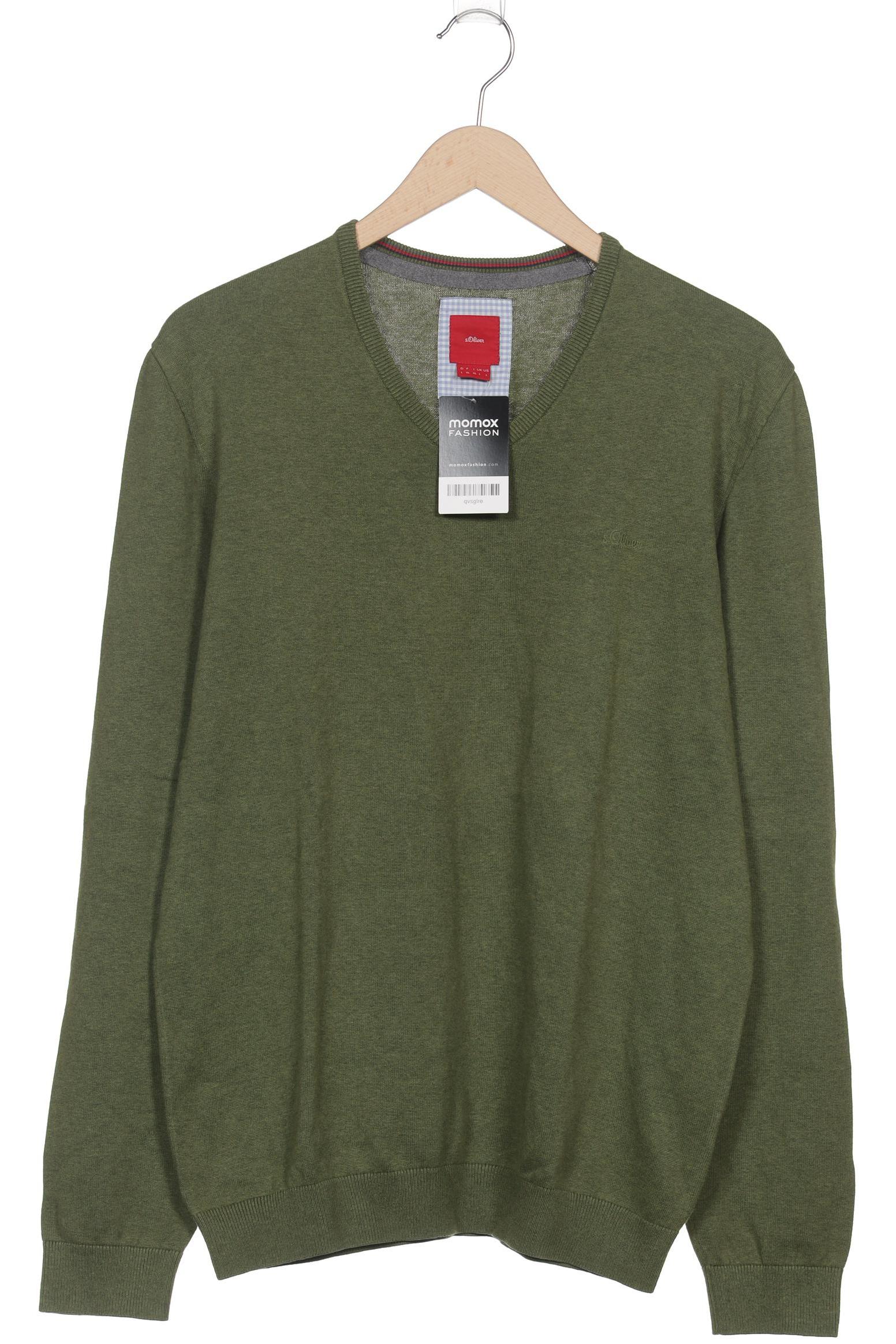 

s.Oliver Herren Pullover, grün, Gr. 52