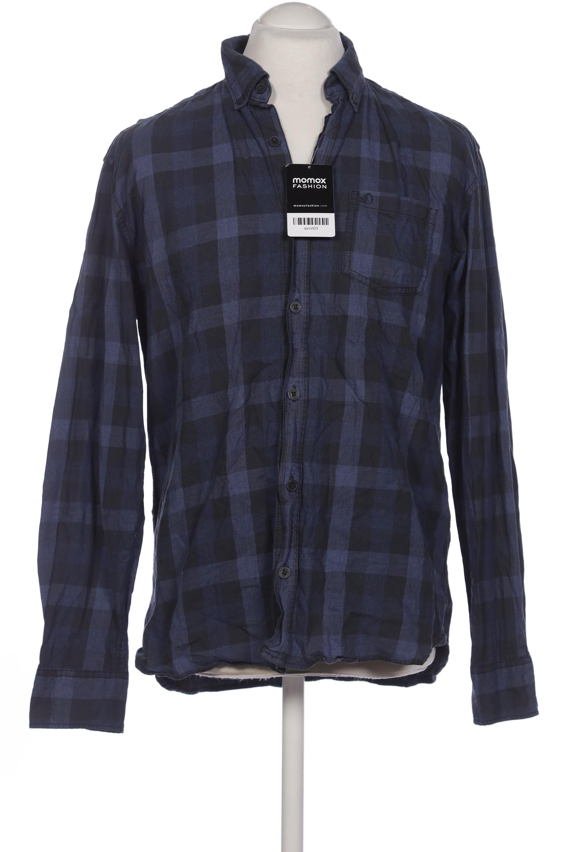 

s.Oliver Herren Hemd, marineblau, Gr. 48