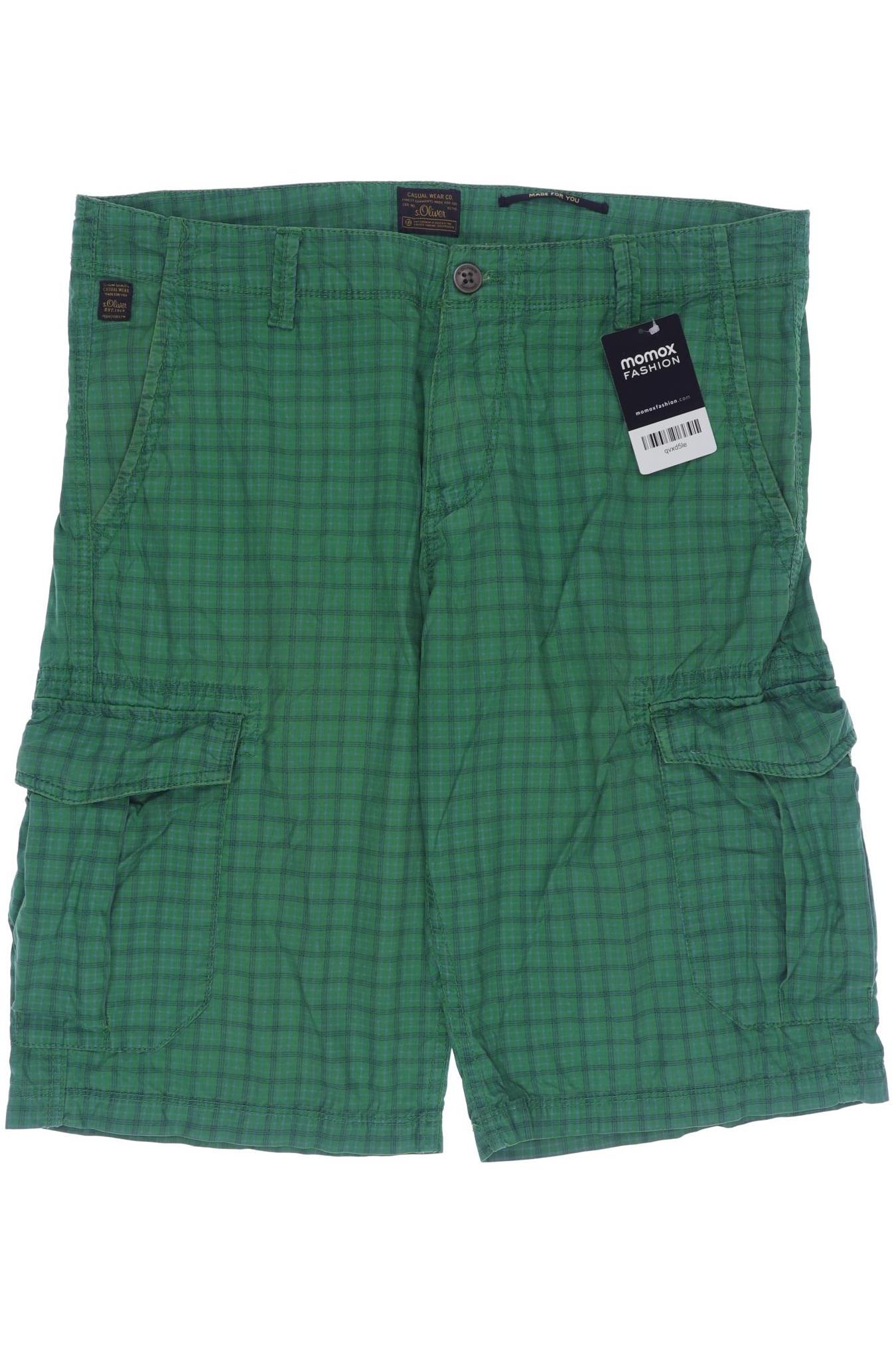 

s.Oliver Herren Shorts, grün, Gr. 32