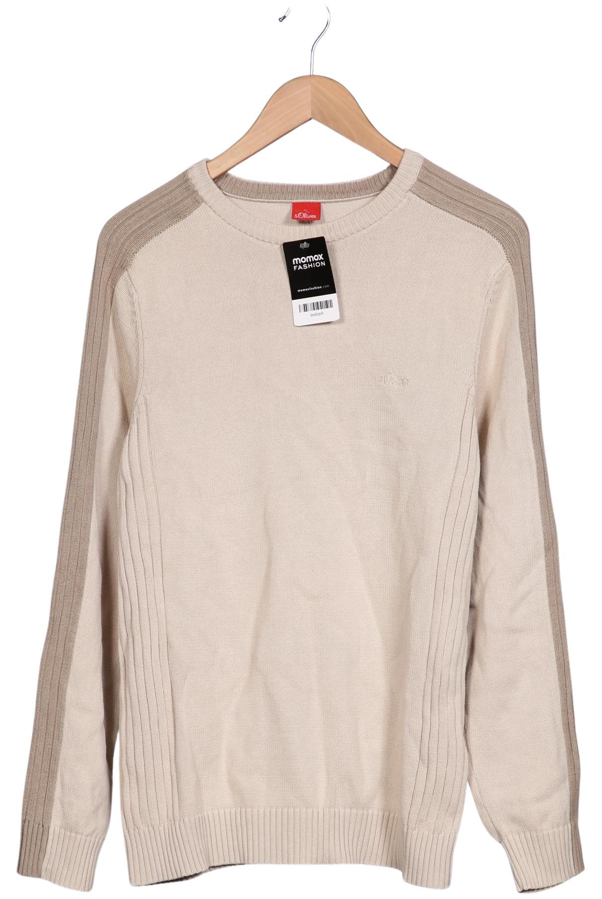 

s.Oliver Herren Pullover, beige, Gr. 52