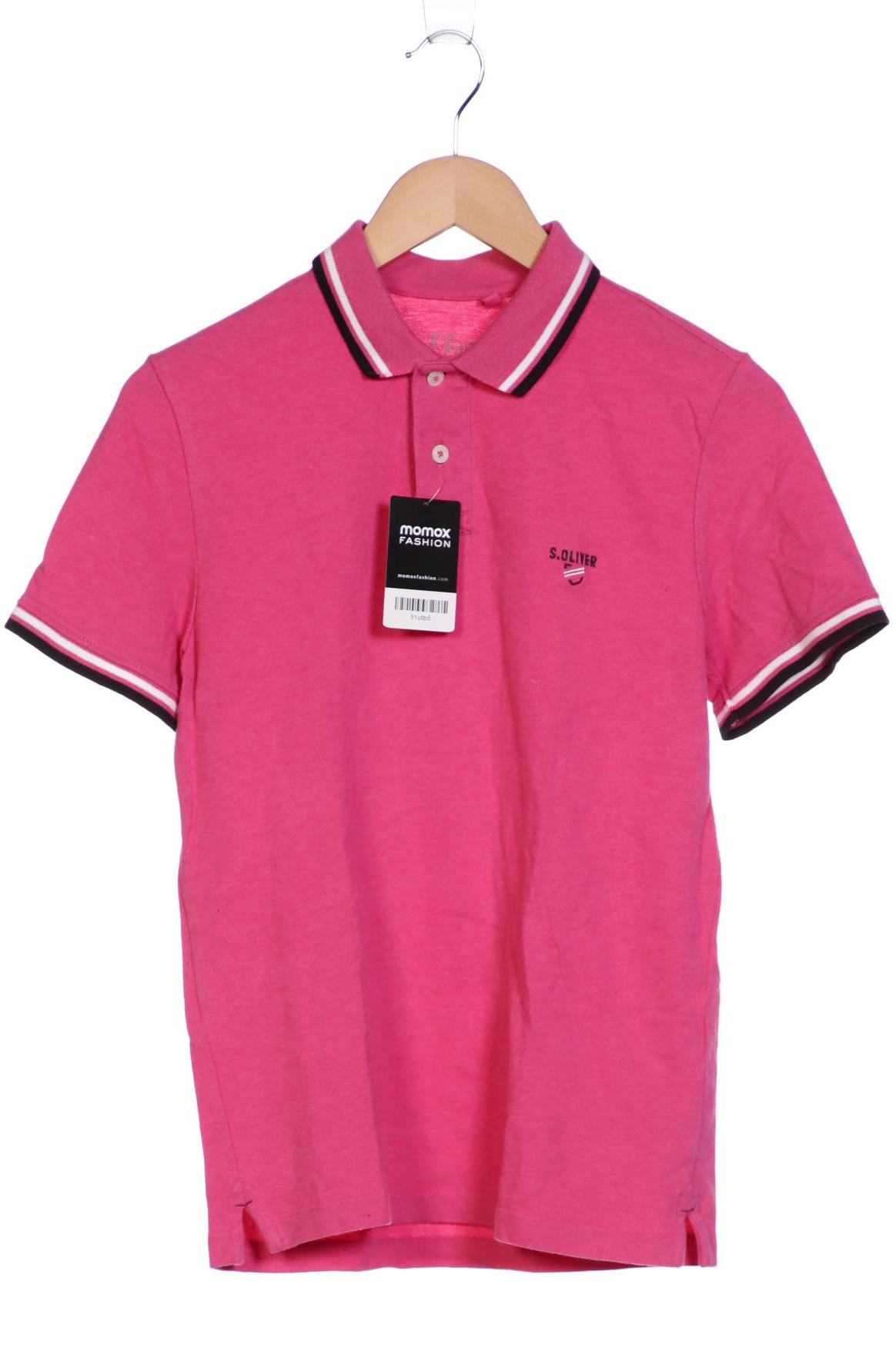 

s.Oliver Herren Poloshirt, pink, Gr. 46