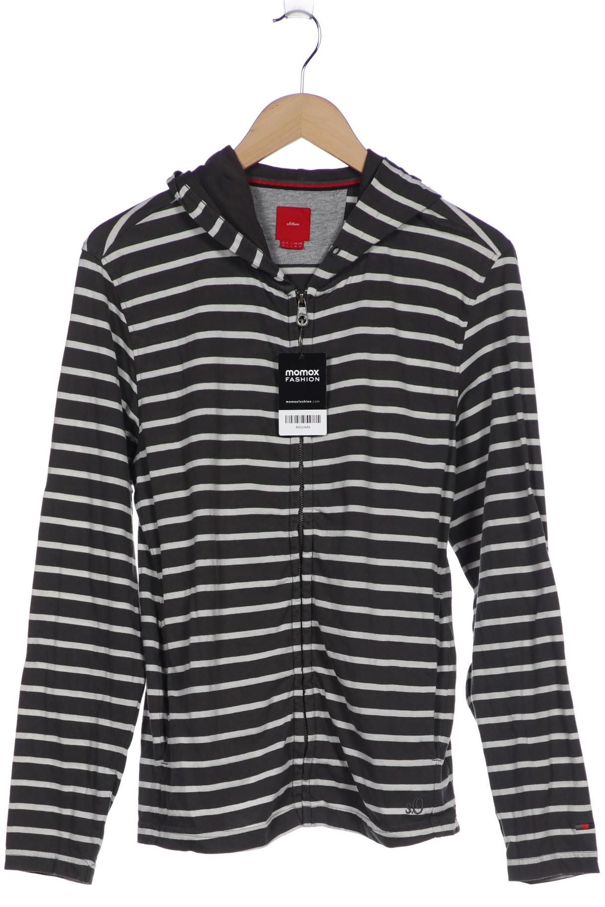 

s.Oliver Herren Kapuzenpullover, grau, Gr. 48