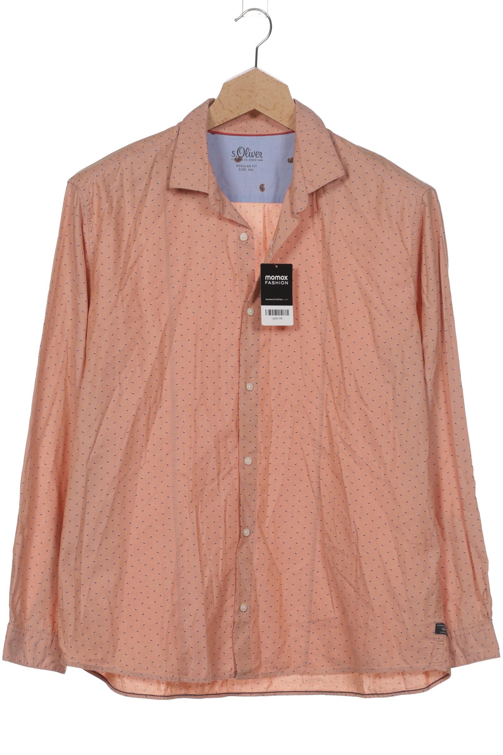 

s.Oliver Herren Hemd, beige, Gr. 56
