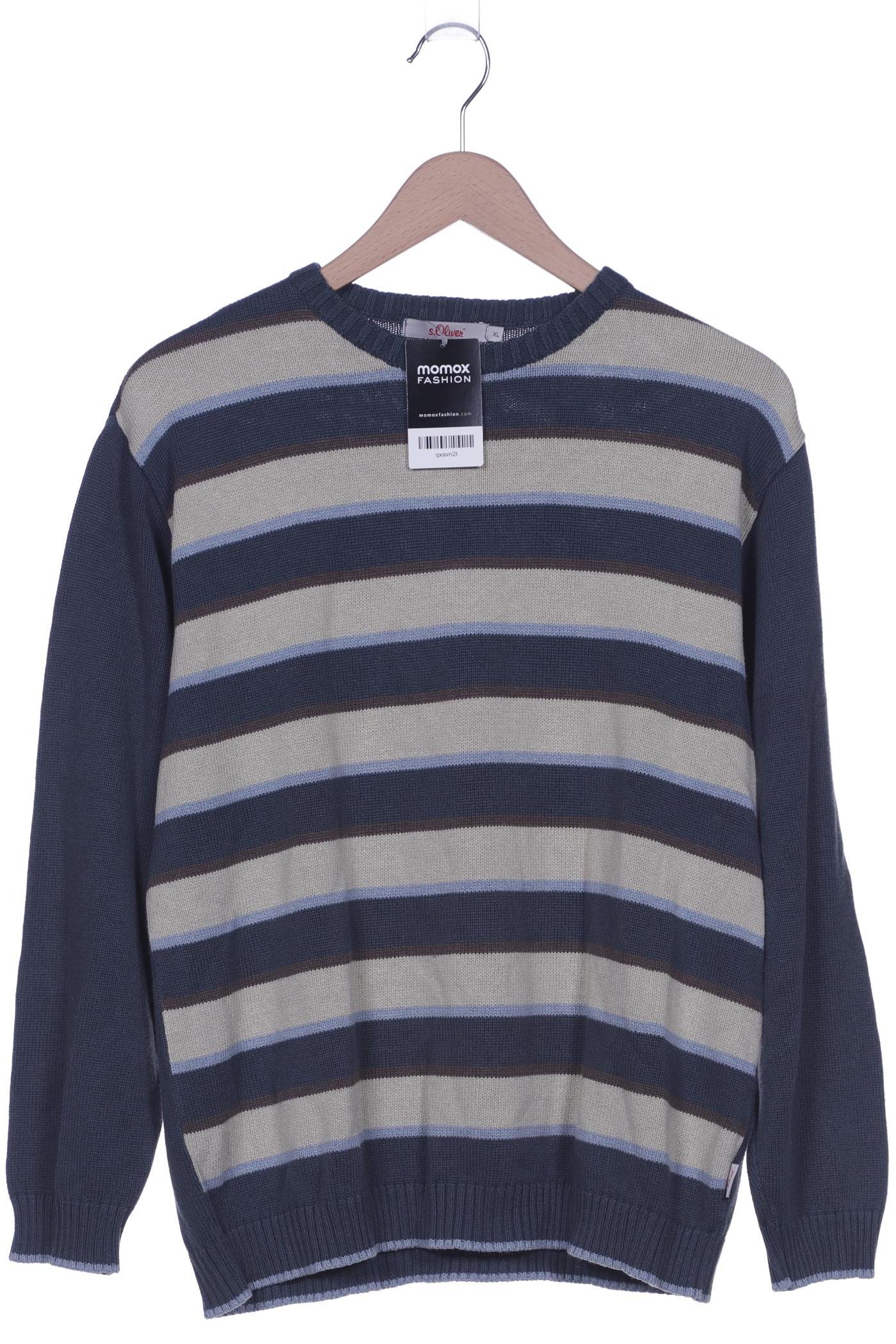 

s.Oliver Herren Pullover, blau, Gr. 54