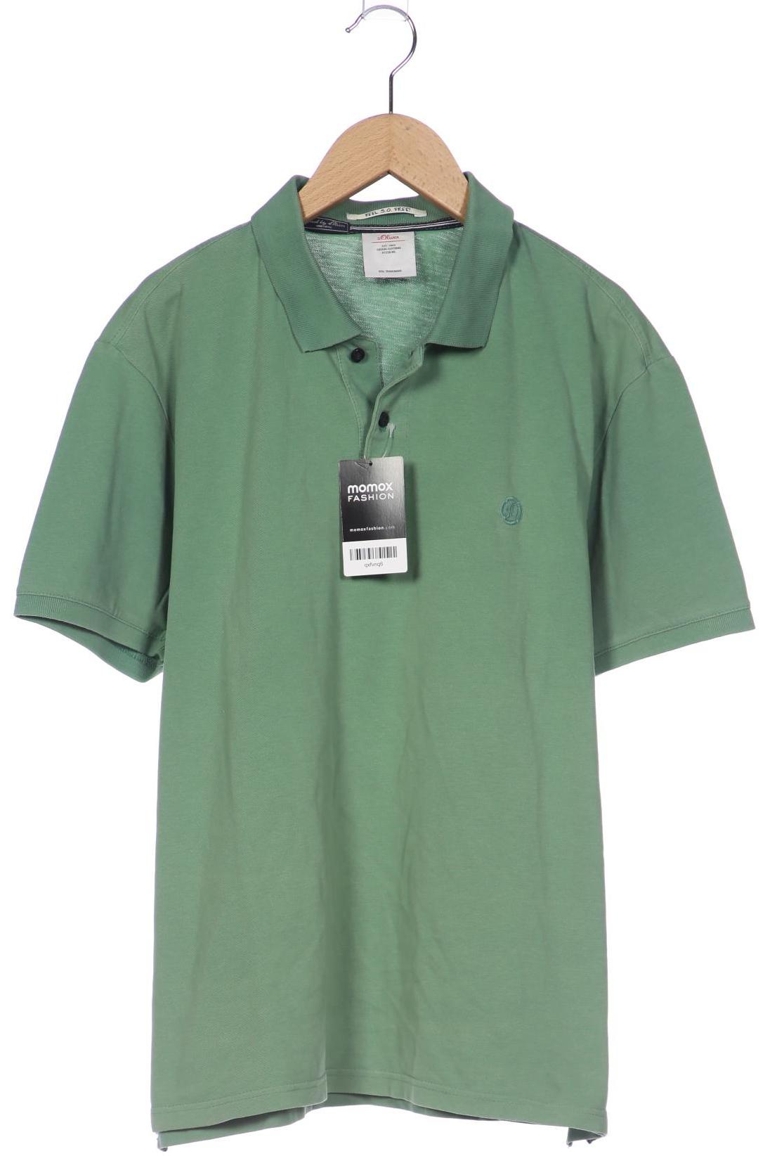 

s.Oliver Herren Poloshirt, grün, Gr. 52