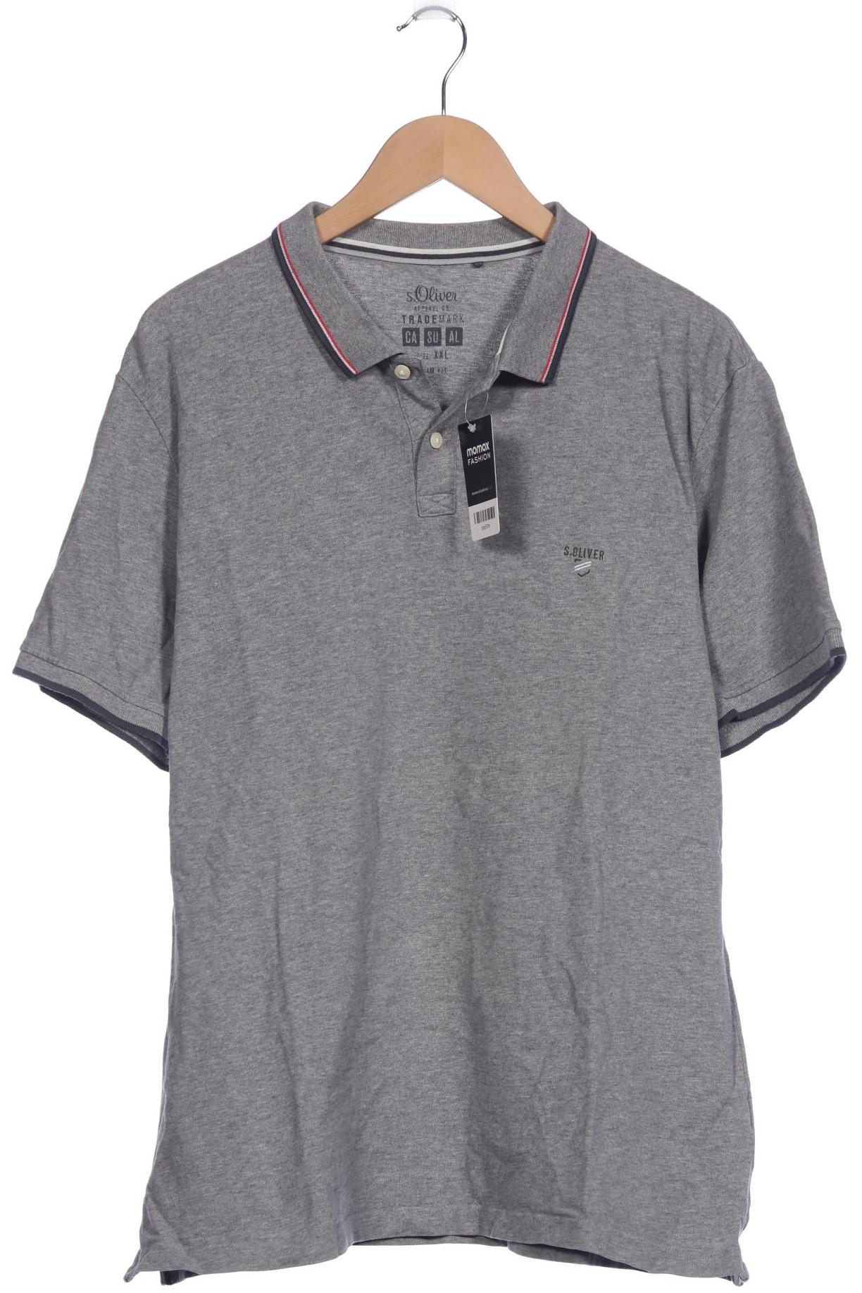 

s.Oliver Herren Poloshirt, grau, Gr. 56