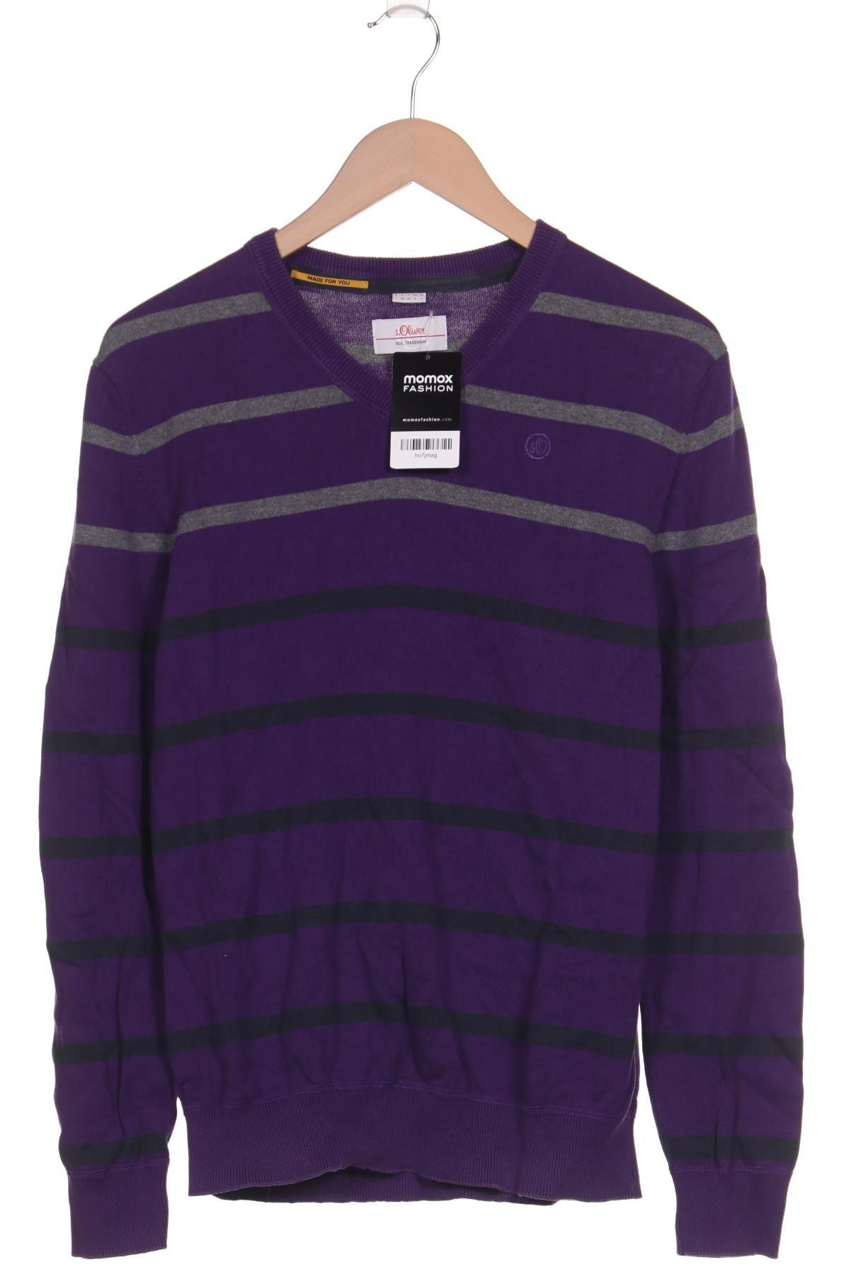

s.Oliver Herren Pullover, flieder, Gr. 52