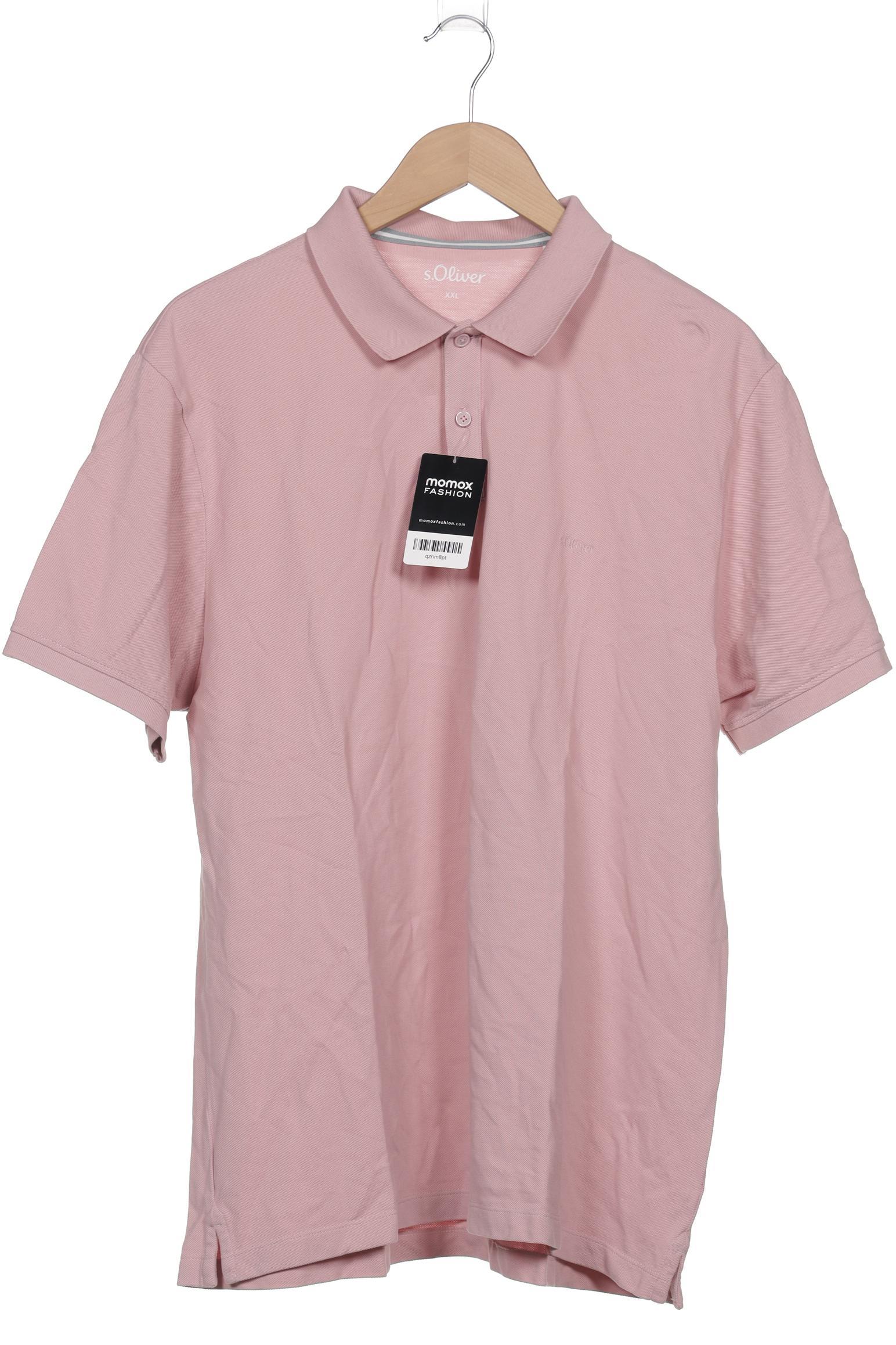 

s.Oliver Herren Poloshirt, pink, Gr. 56