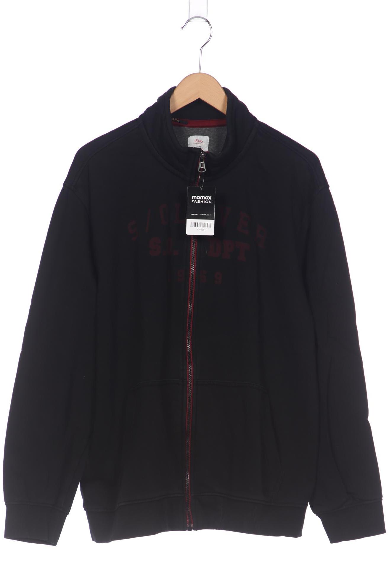 

s.Oliver Herren Sweatshirt, schwarz, Gr. 58