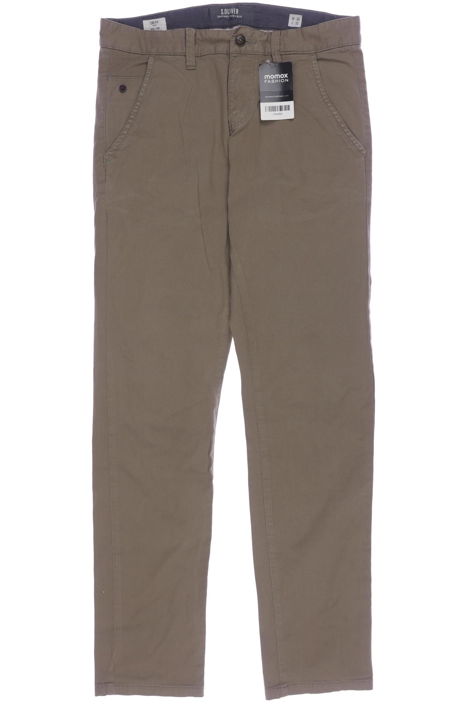 

s.Oliver Herren Stoffhose, beige, Gr. 30