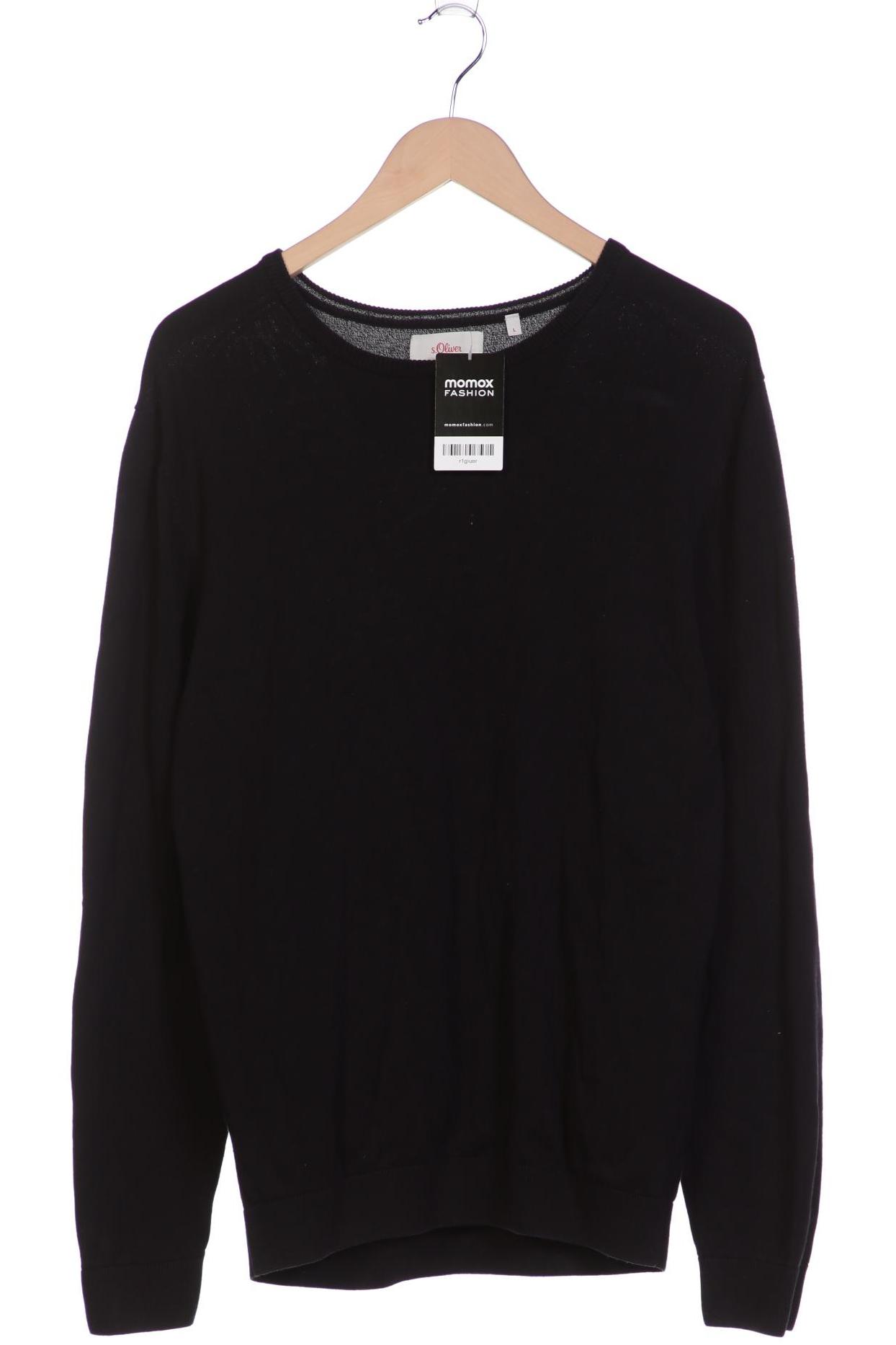

s.Oliver Herren Pullover, schwarz