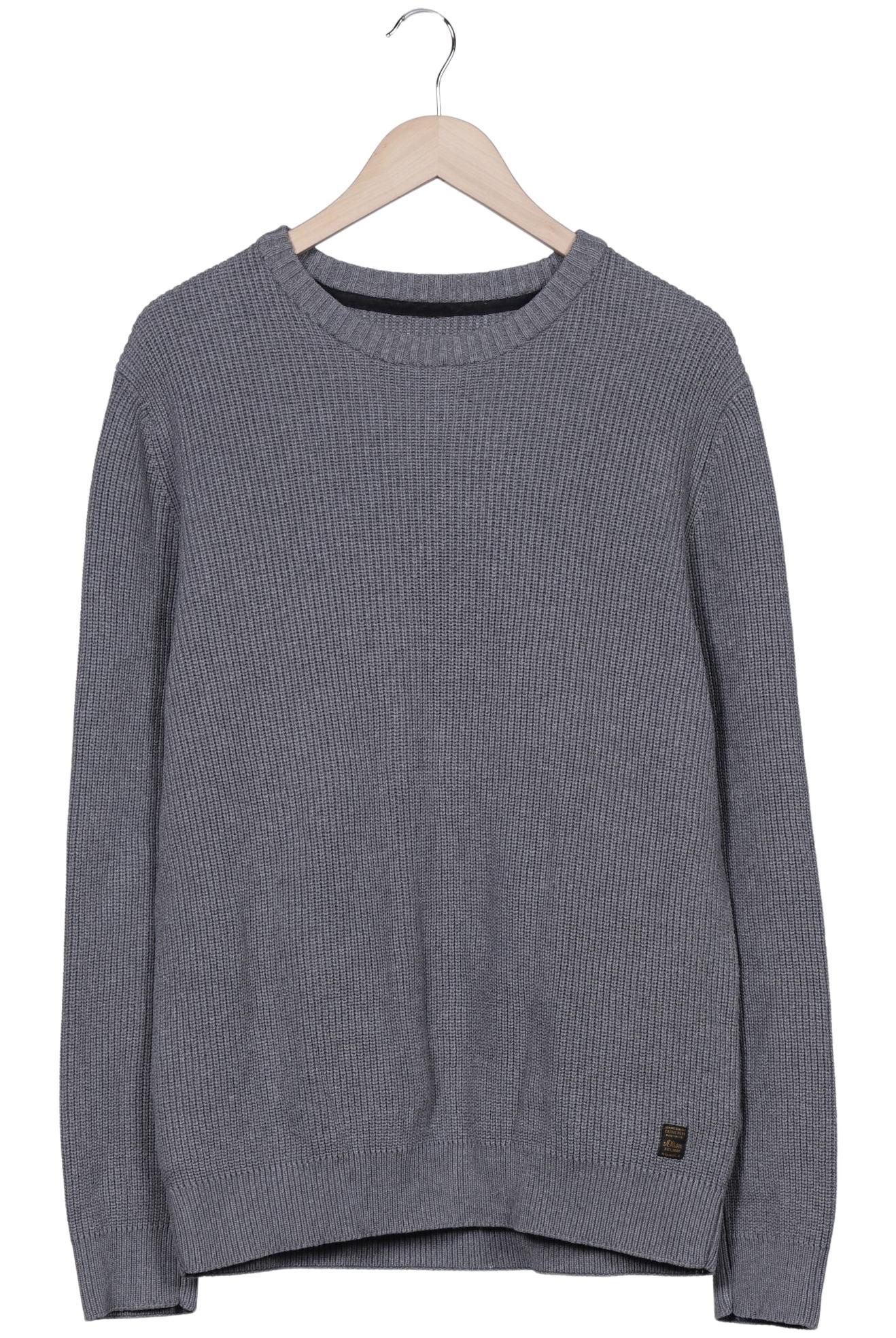 

s.Oliver Herren Pullover, grau, Gr. 52