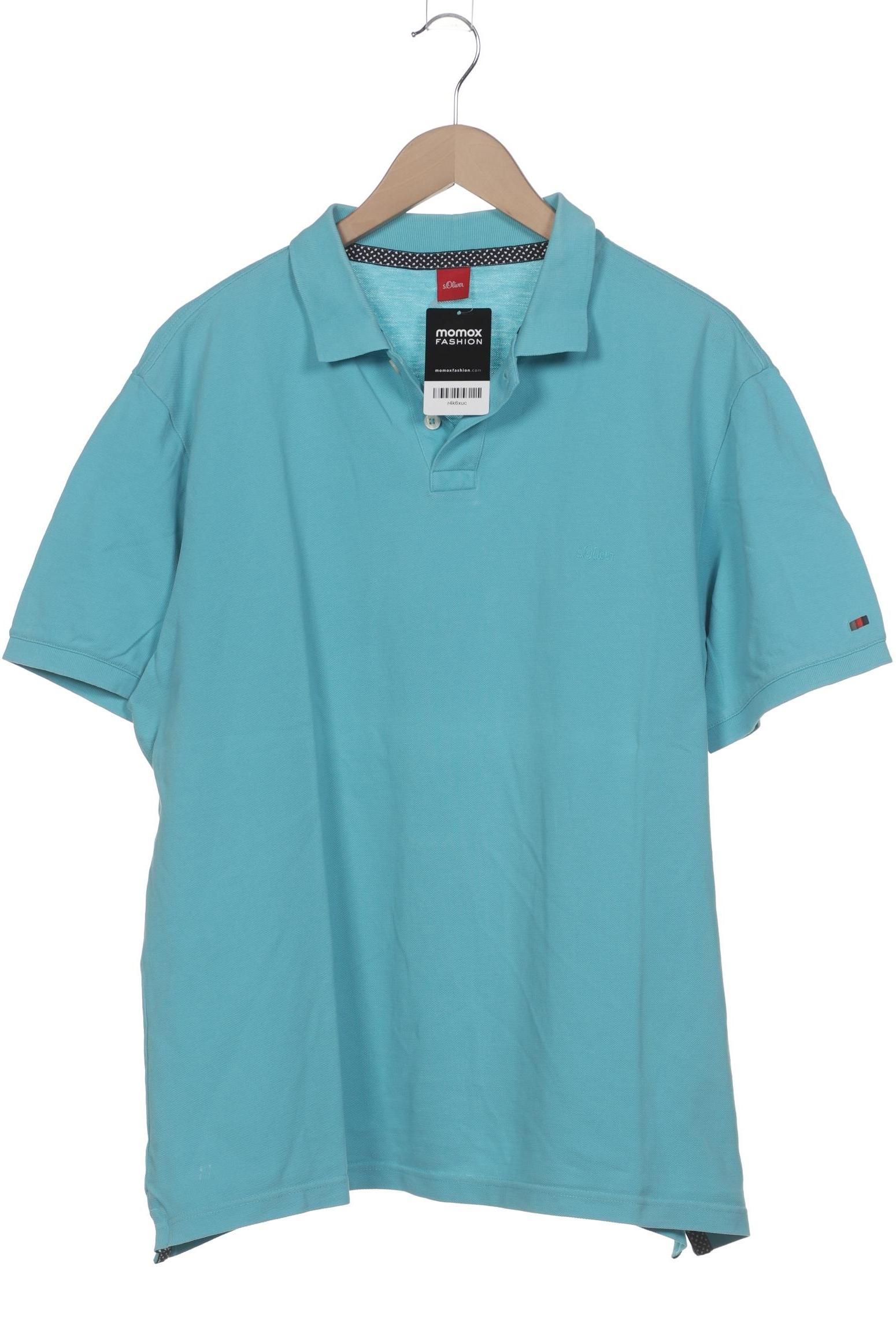 

s.Oliver Herren Poloshirt, blau, Gr. 56