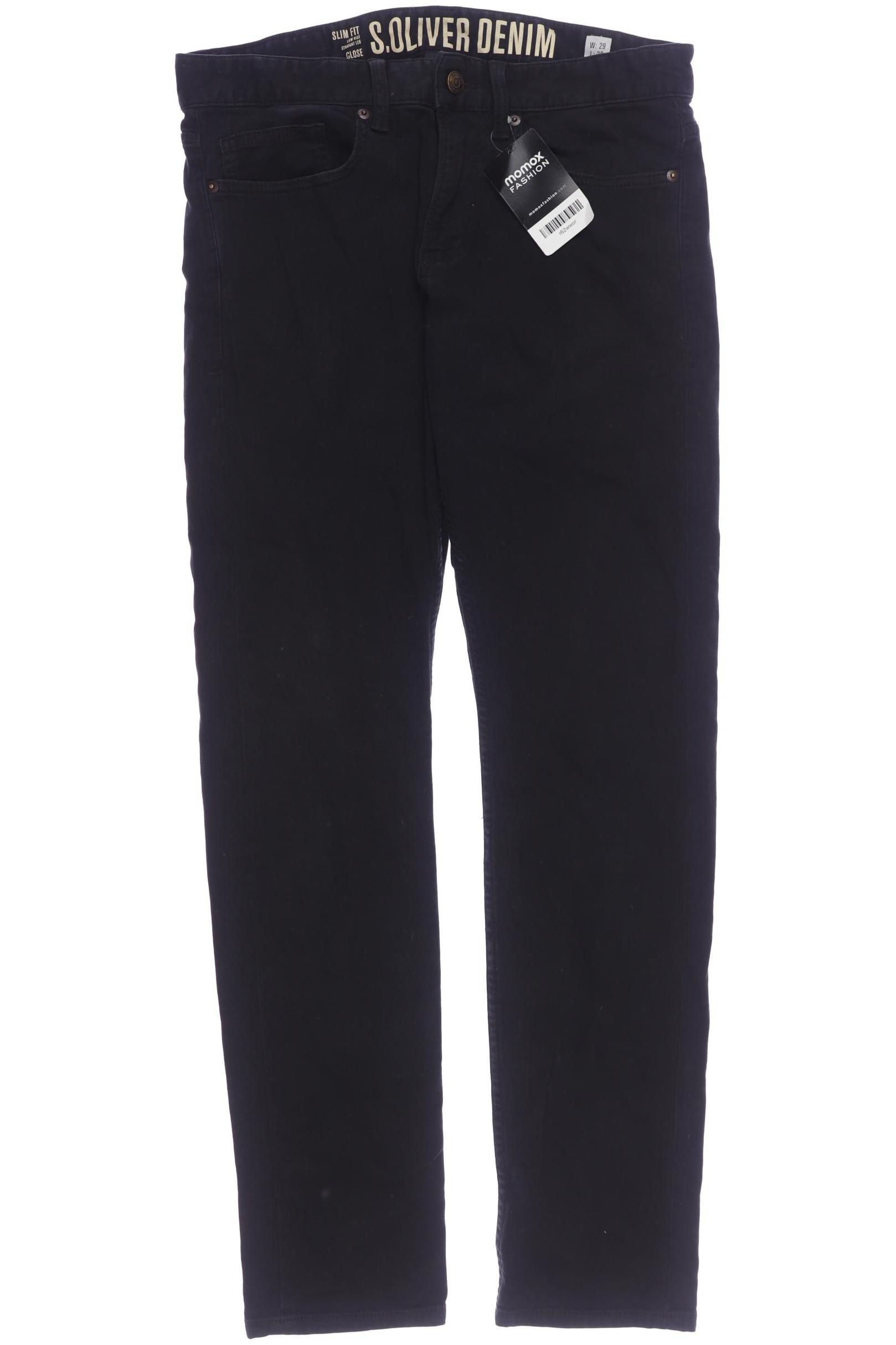 

s.Oliver Herren Jeans, schwarz, Gr. 29