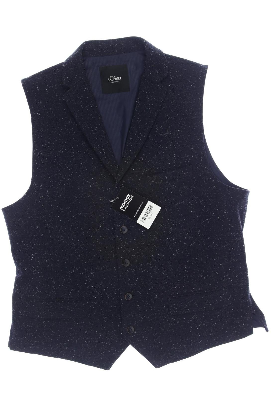 

s.Oliver Herren Weste, marineblau, Gr. 50