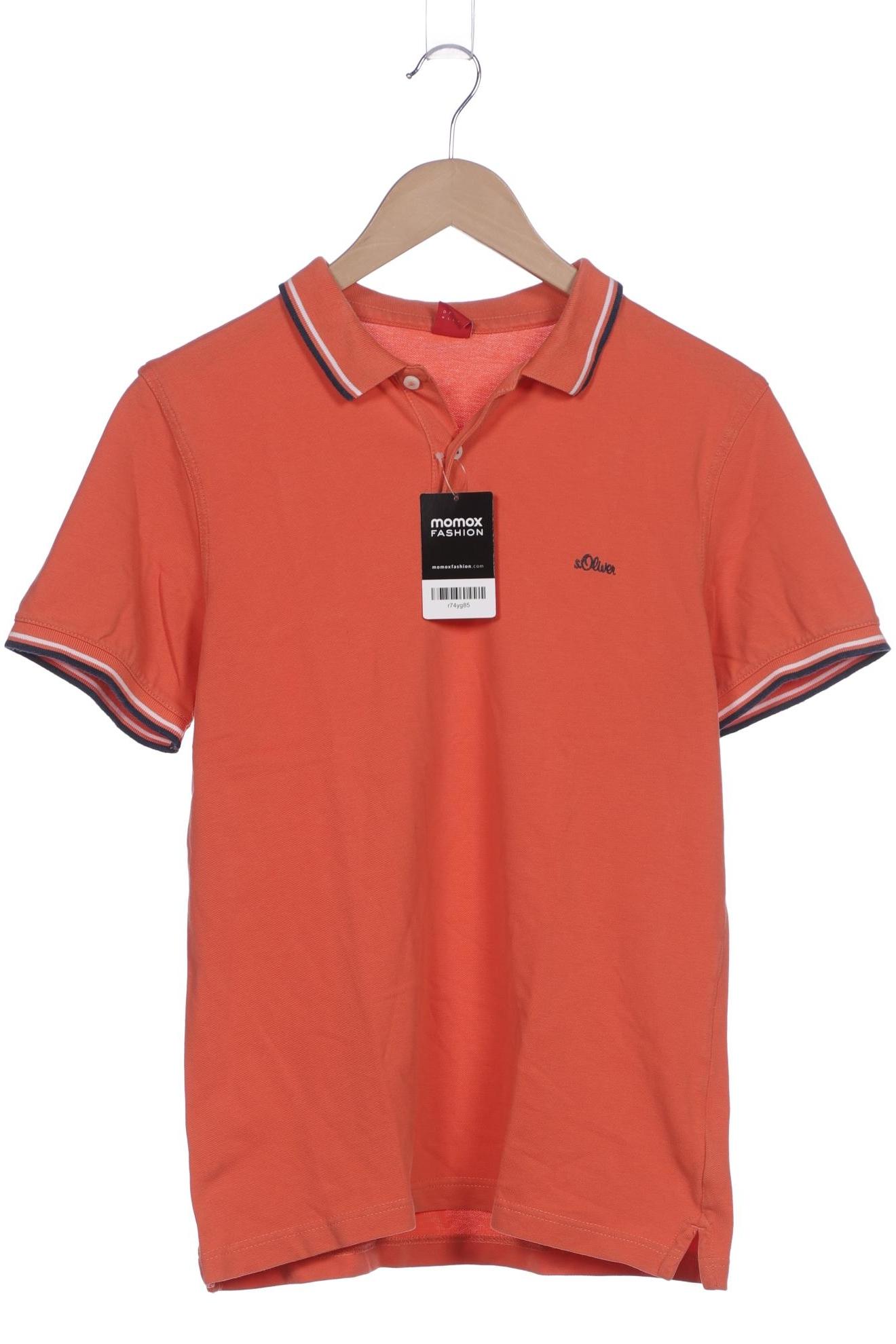 

s.Oliver Herren Poloshirt, orange, Gr. 48