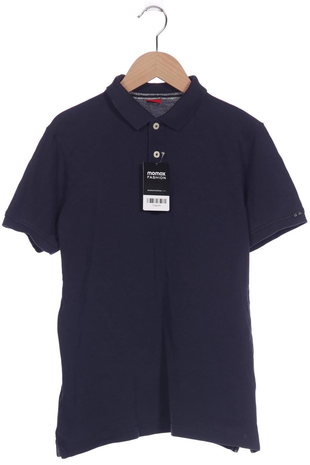

s.Oliver Herren Poloshirt, marineblau, Gr. 46