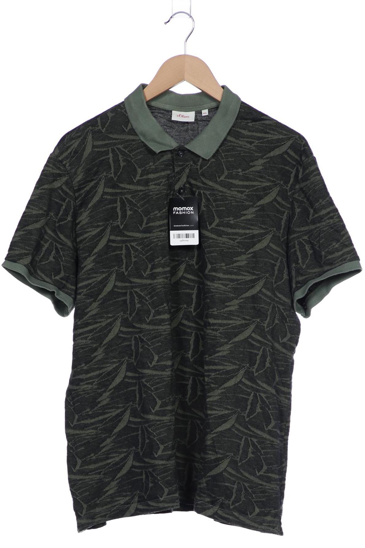 

s.Oliver Herren Poloshirt, grün, Gr. 56