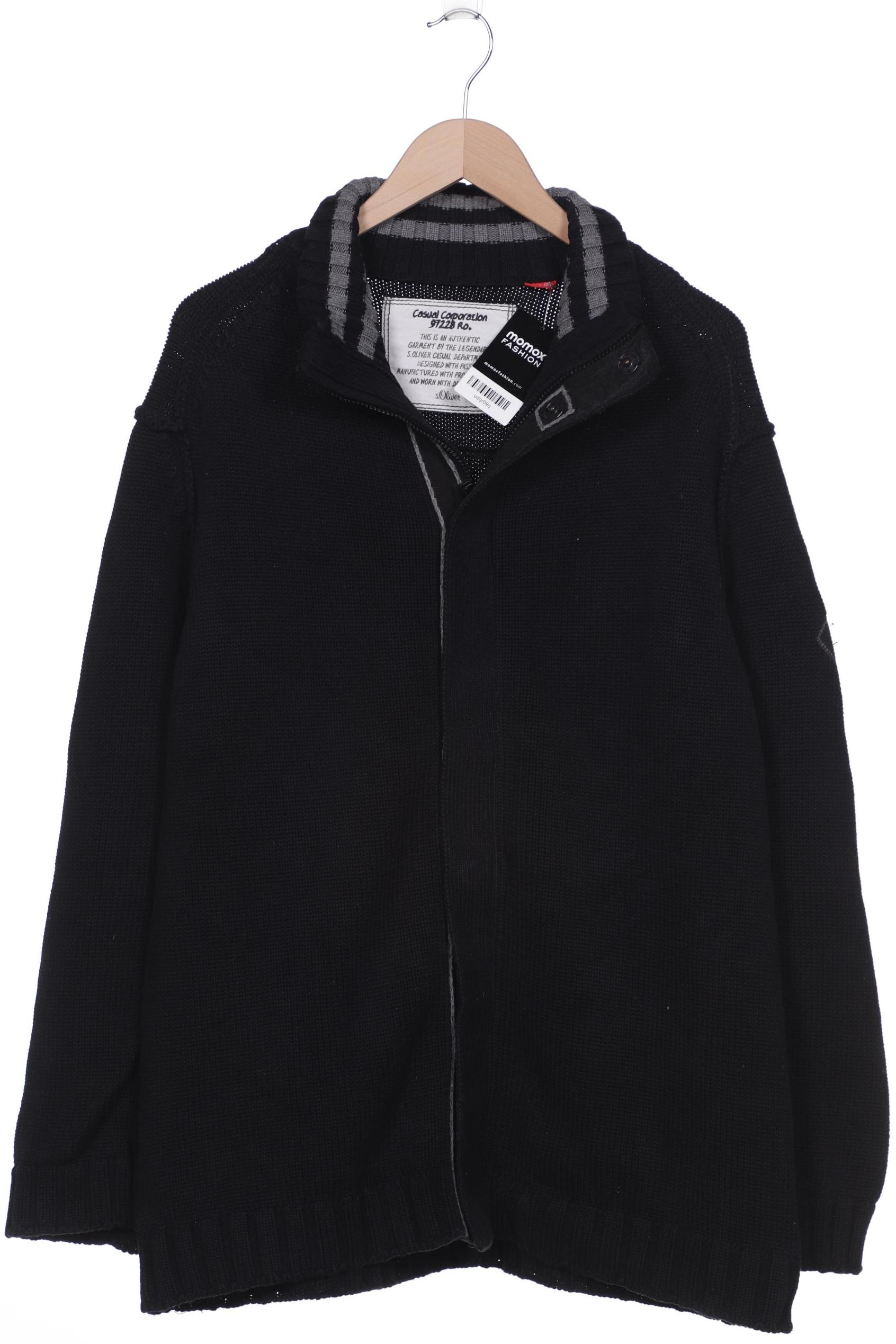

s.Oliver Herren Strickjacke, schwarz