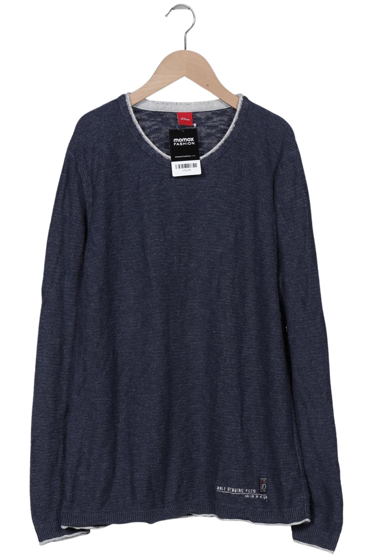 

s.Oliver Herren Pullover, marineblau, Gr. 54