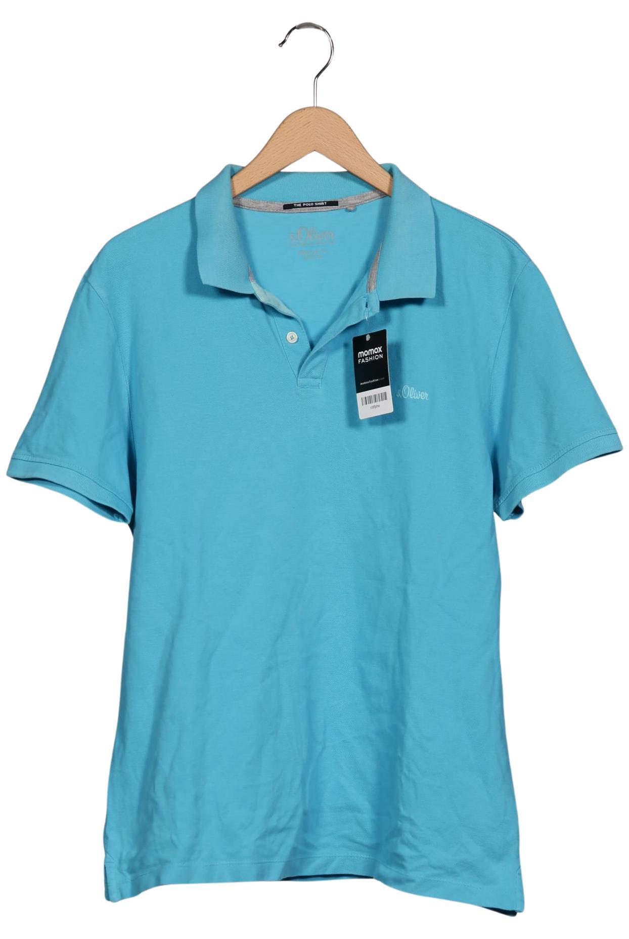 

s.Oliver Herren Poloshirt, hellblau, Gr. 54