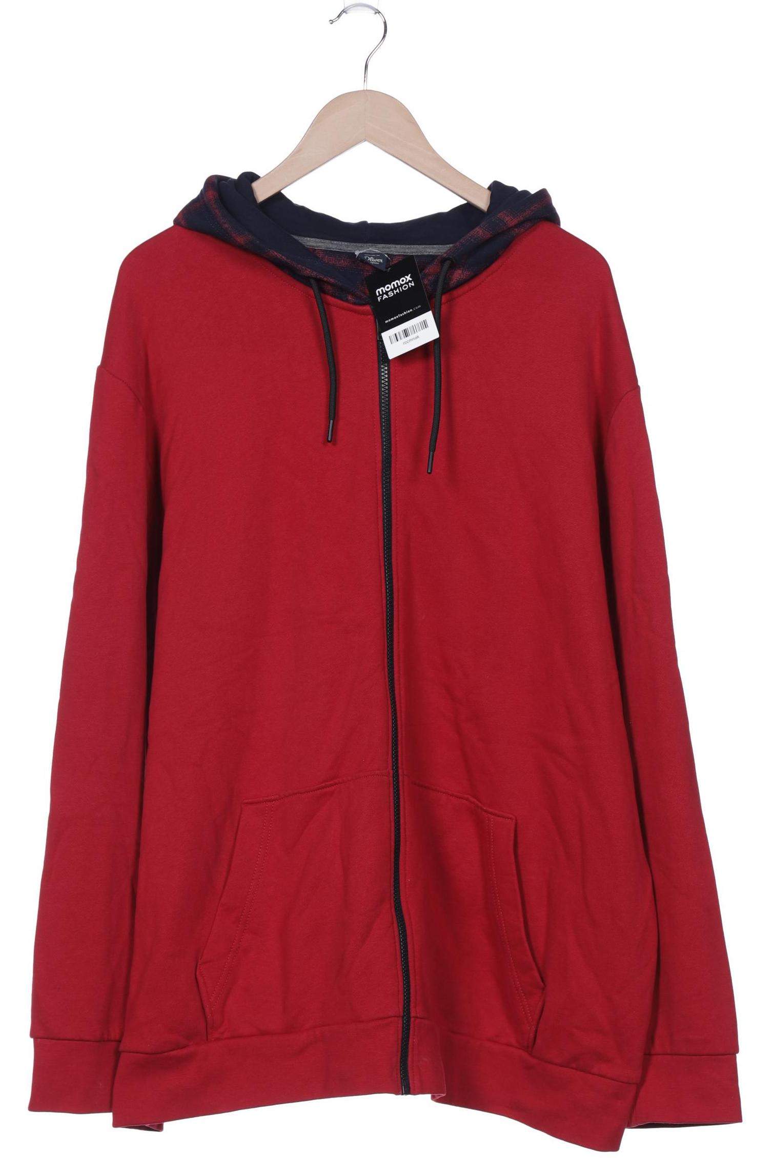 

s.Oliver Herren Kapuzenpullover, bordeaux, Gr. 58