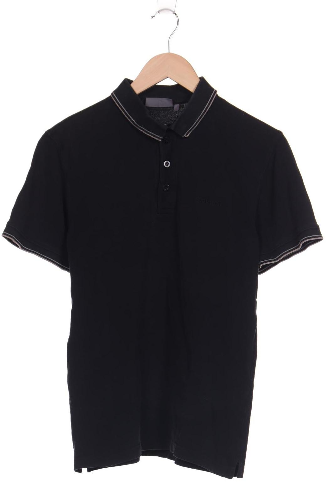 

s.Oliver Herren Poloshirt, schwarz