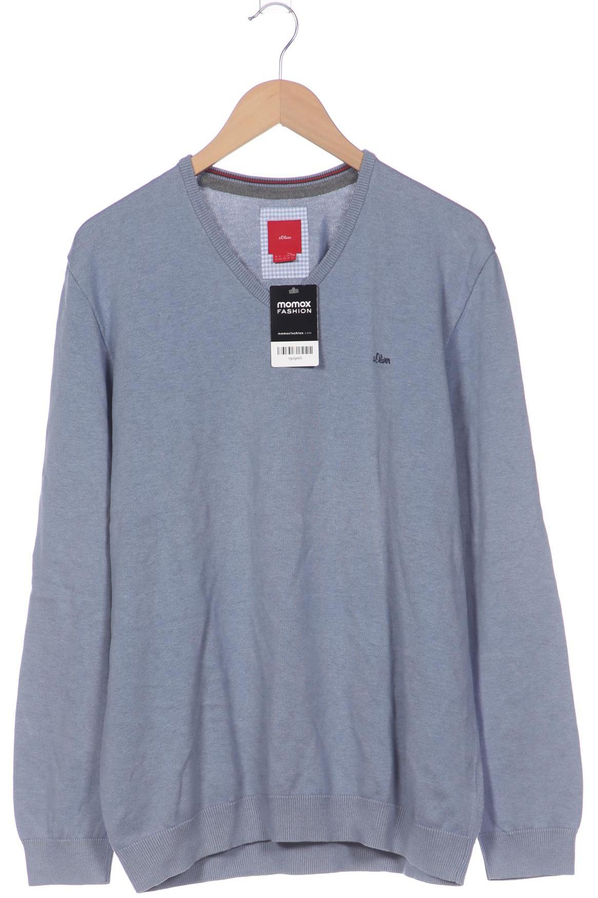 

s.Oliver Herren Pullover, blau, Gr. 54