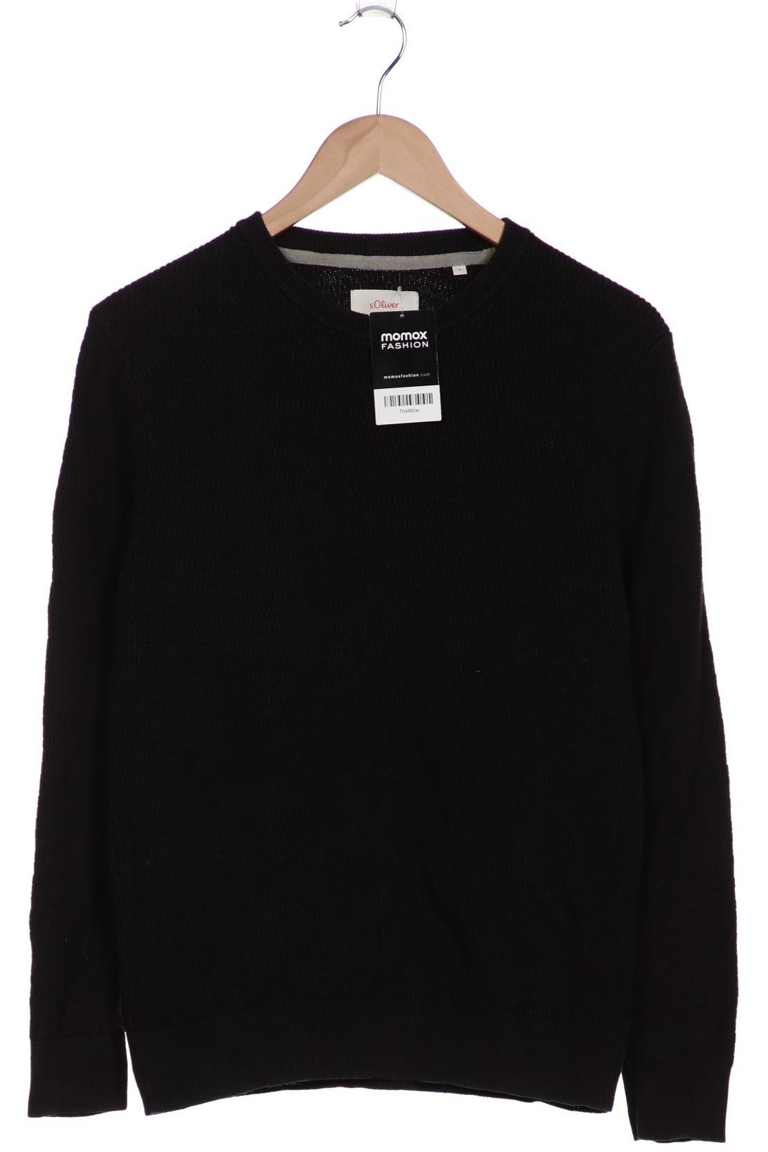 Thumbnail - s.Oliver Herren Pullover, schwarz, Gr. 46