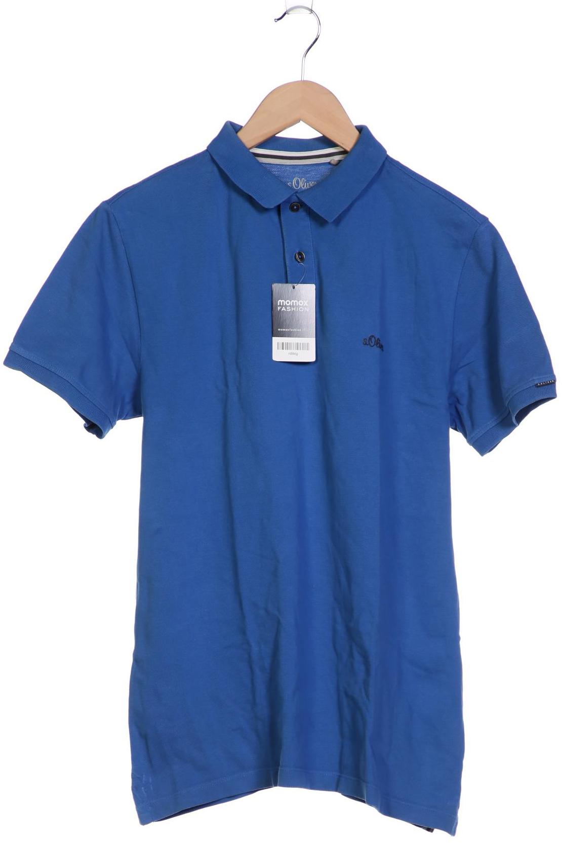 

s.Oliver Herren Poloshirt, blau, Gr. 52