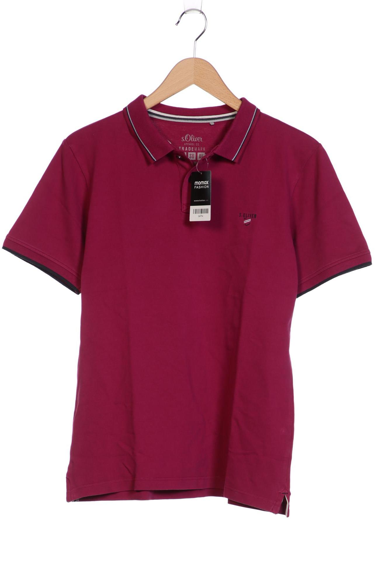 

s.Oliver Herren Poloshirt, pink, Gr. 48