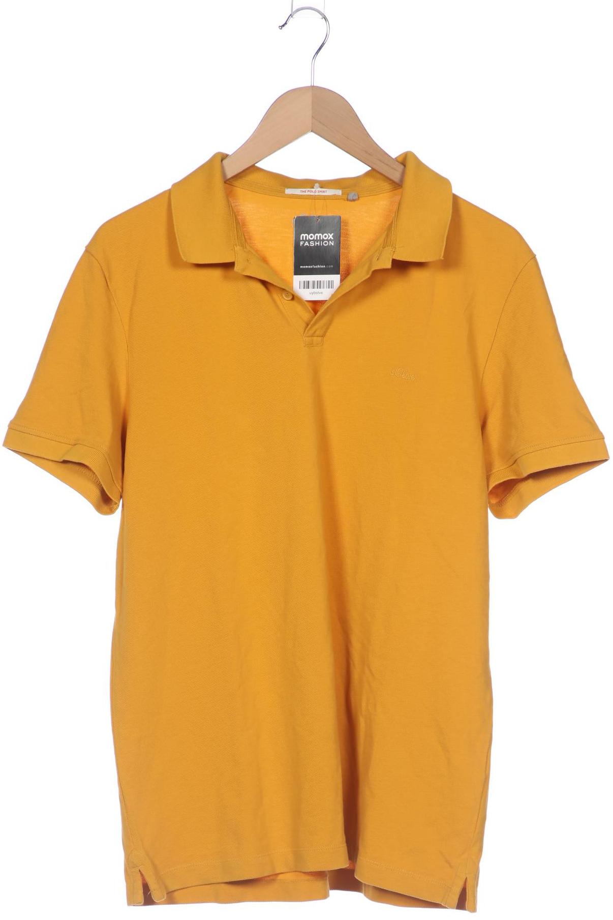 

s.Oliver Herren Poloshirt, gelb, Gr. 54