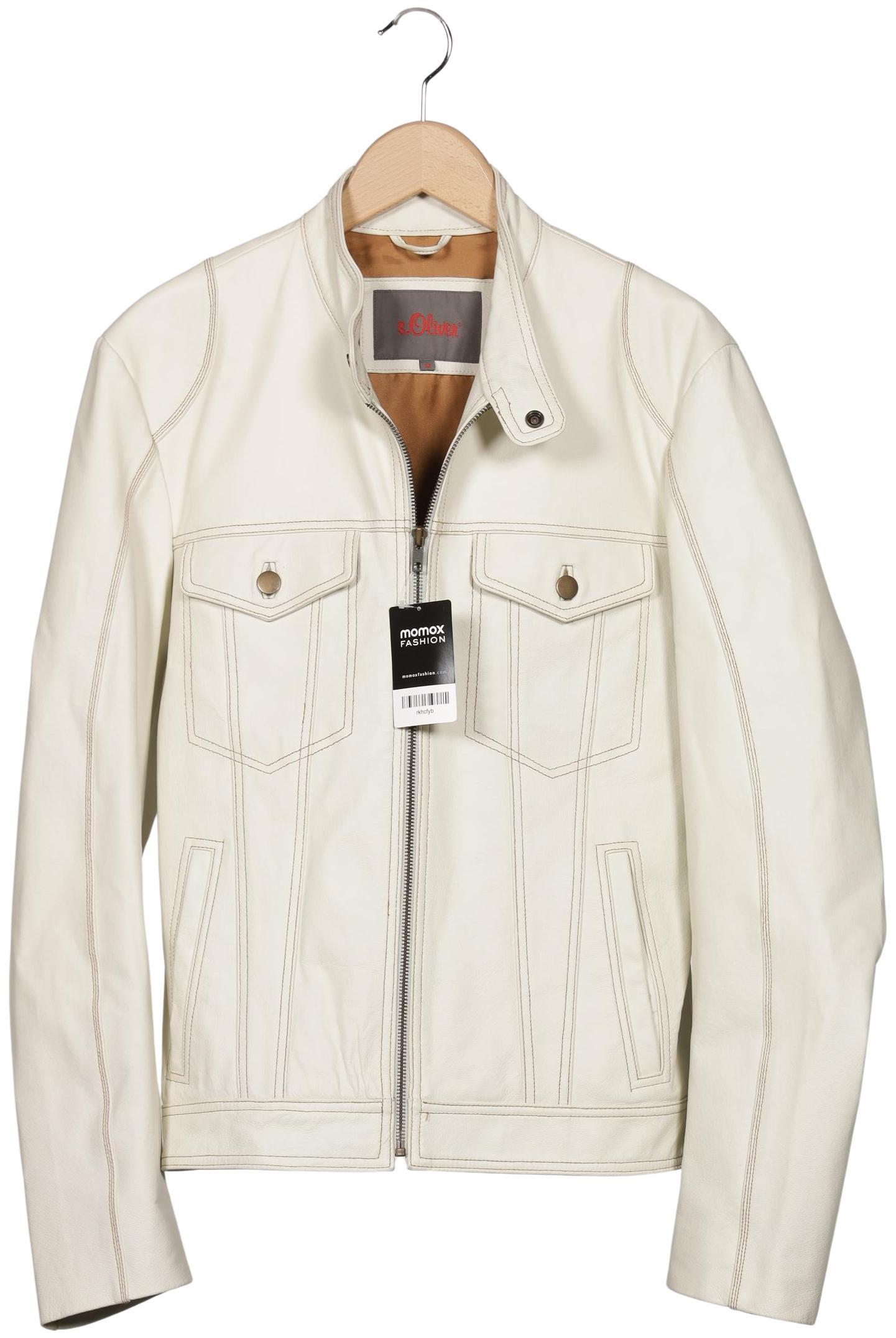 

s.Oliver Herren Jacke, cremeweiß, Gr. 48